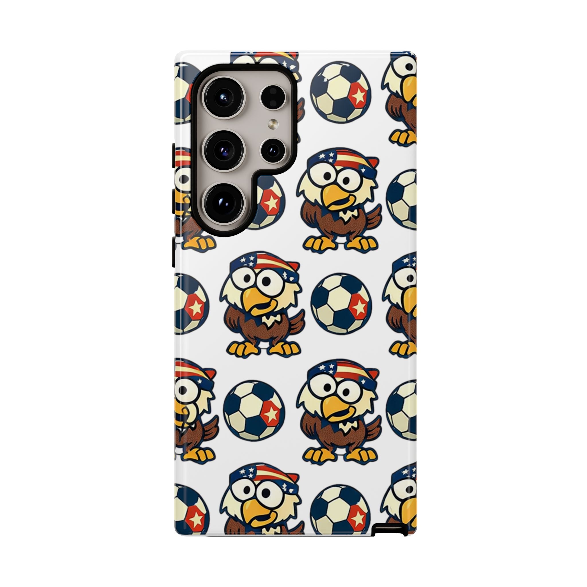 Eagle Soccer Pattern Phone Case