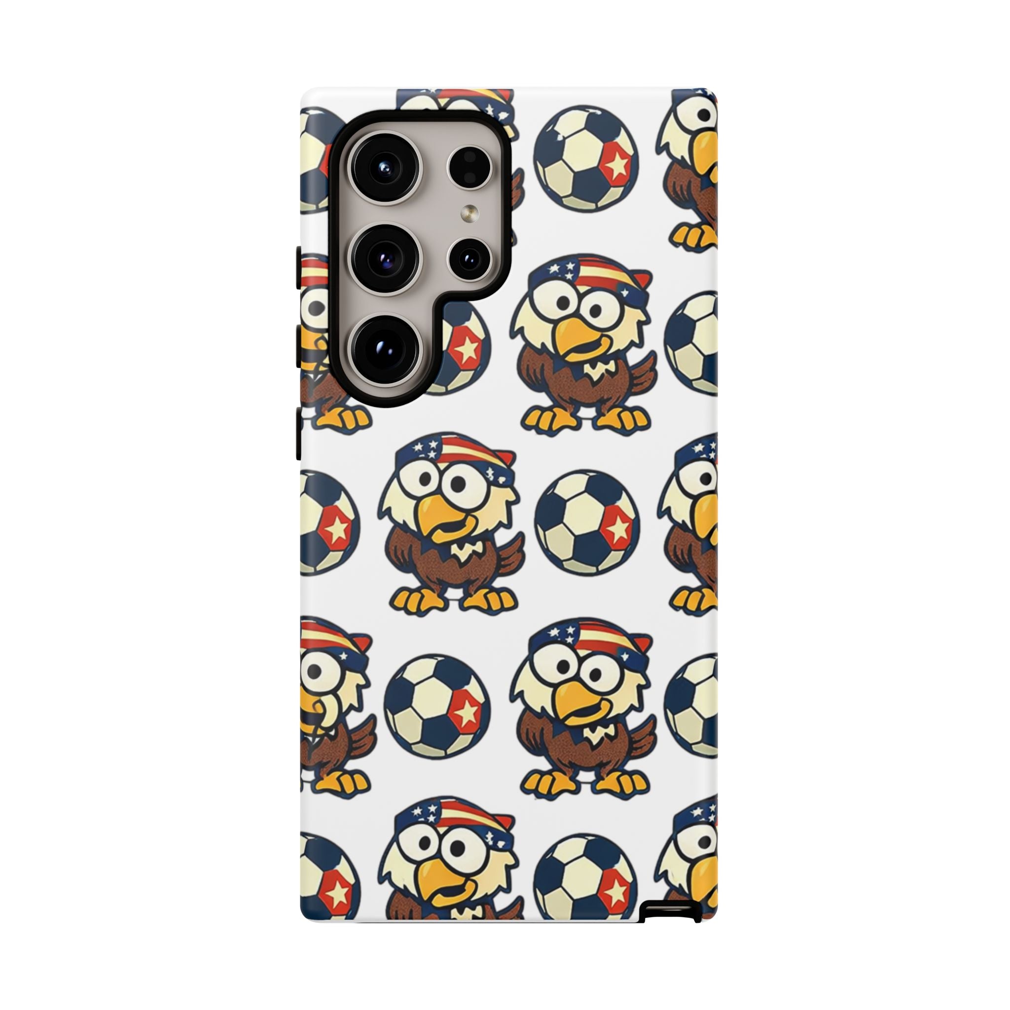 Eagle Soccer Pattern Phone Case