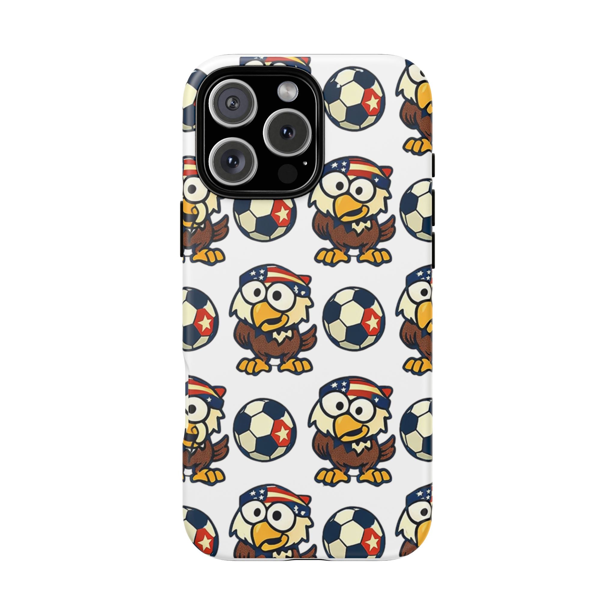 Eagle Soccer Pattern Phone Case