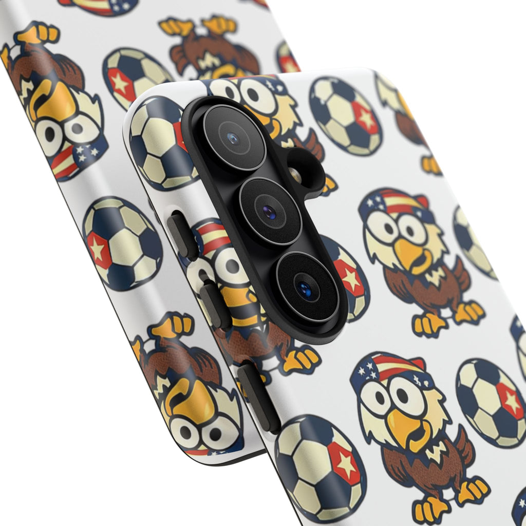 Eagle Soccer Pattern Phone Case