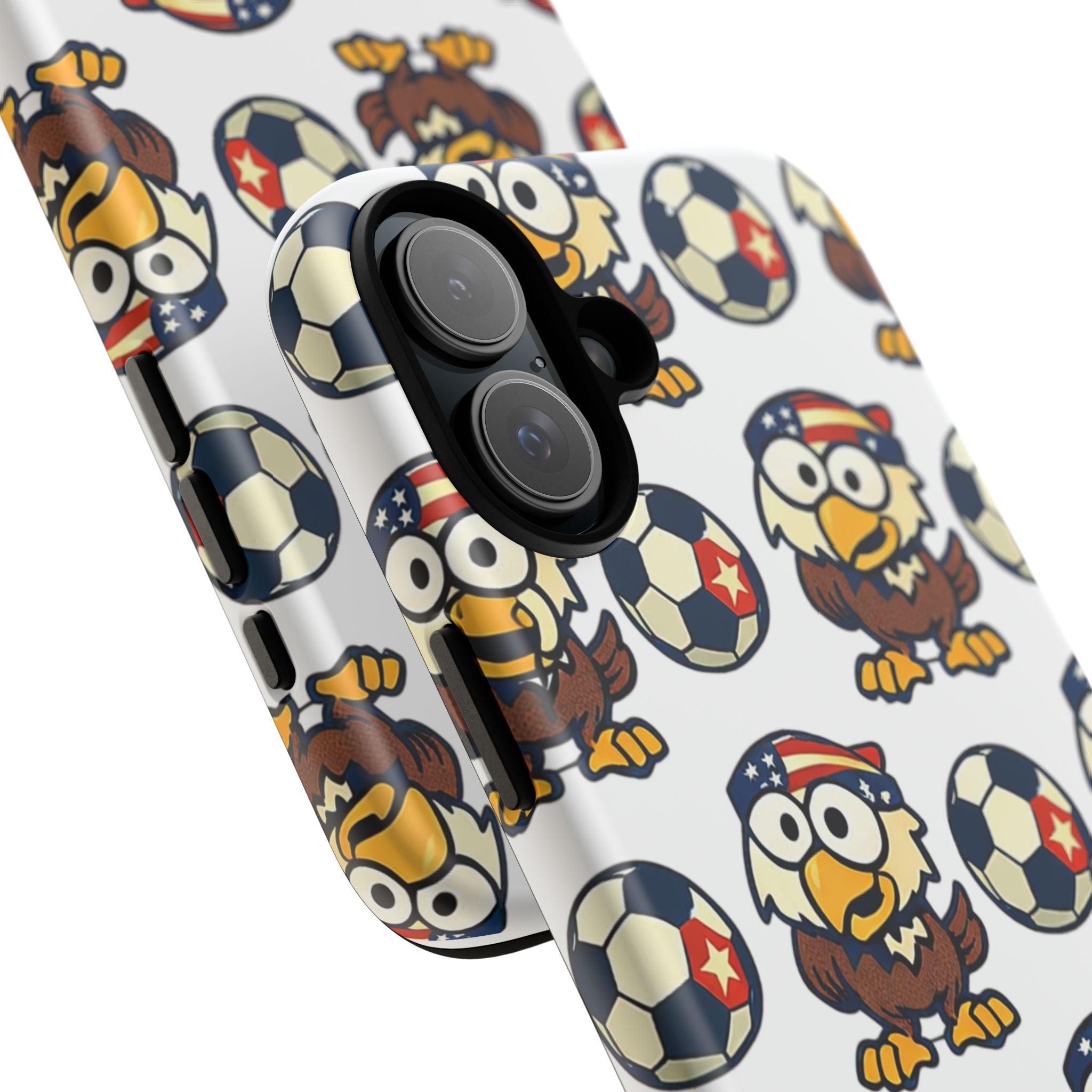 Eagle Soccer Pattern Phone Case