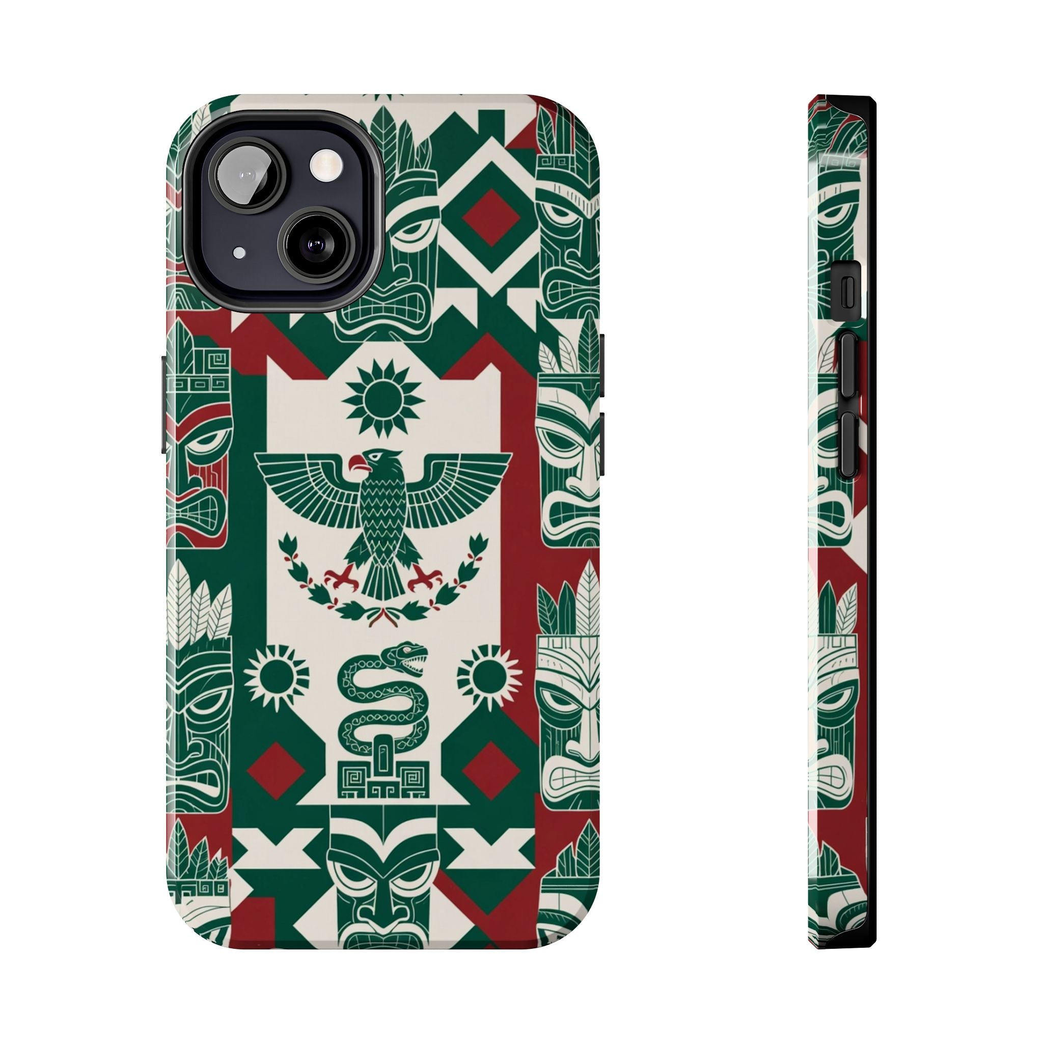 Aztec Eagle & Serpent  Phone Case