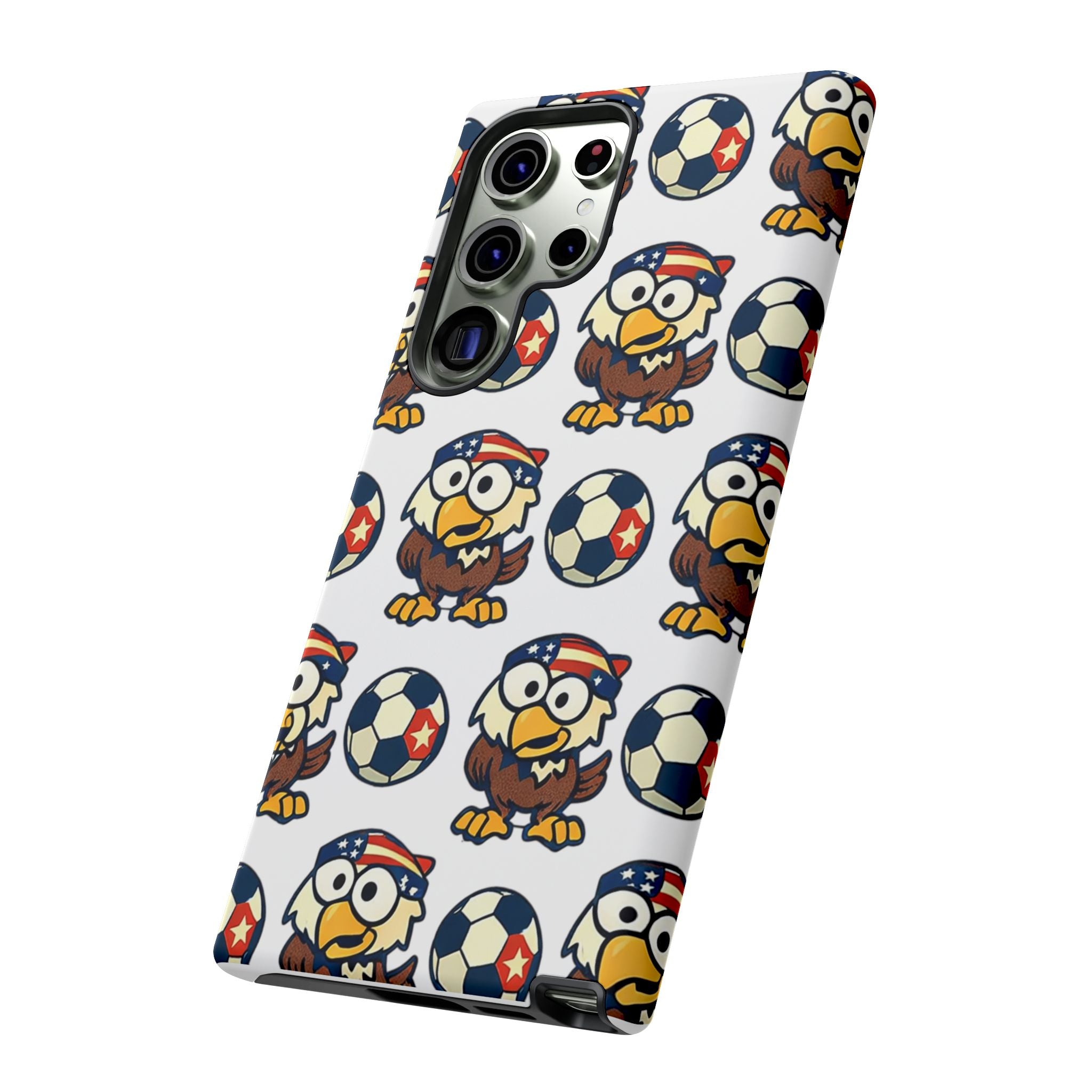 Eagle Soccer Pattern Phone Case