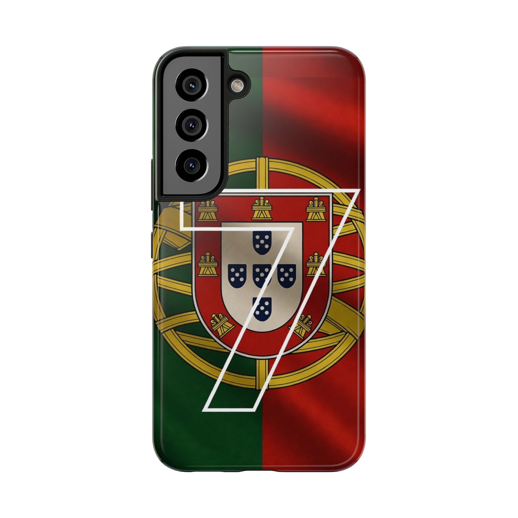Portugal Flag Number 7 Phone Case