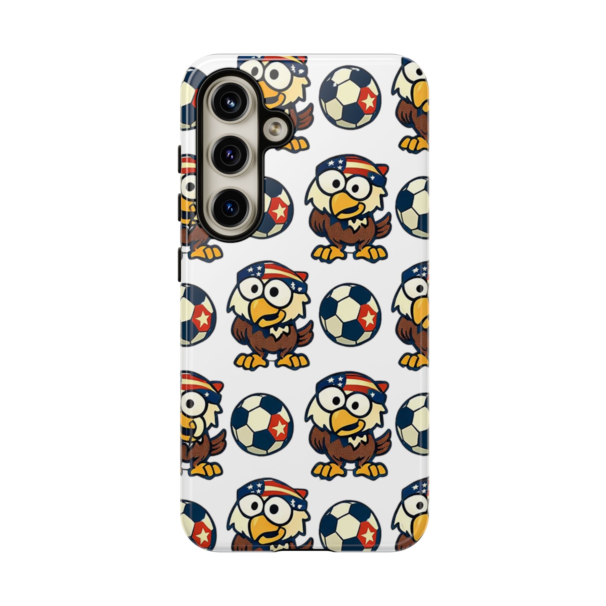 Eagle Soccer Pattern Phone Case