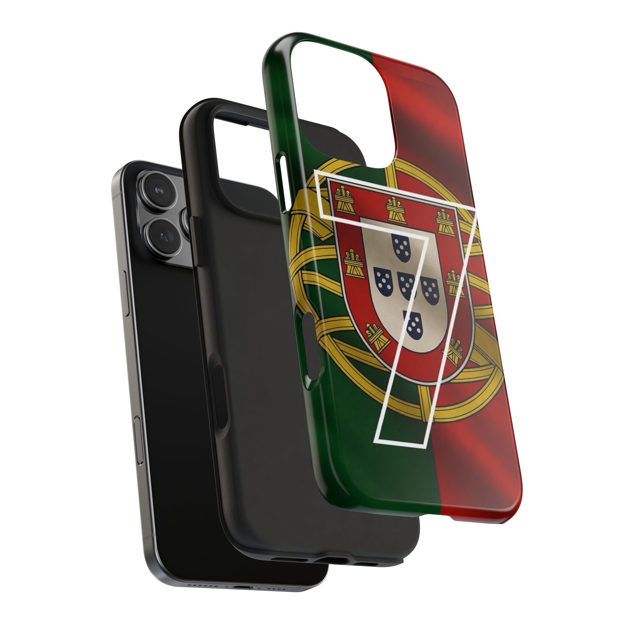 Portugal Flag Number 7 Phone Case