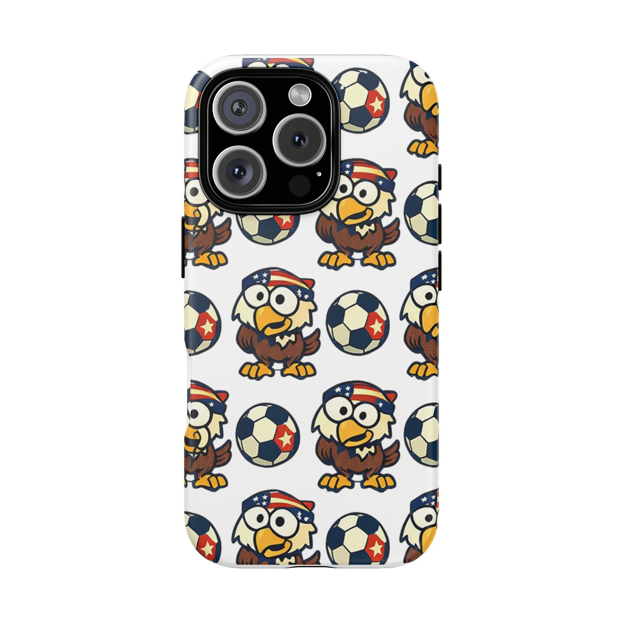 Eagle Soccer Pattern Phone Case
