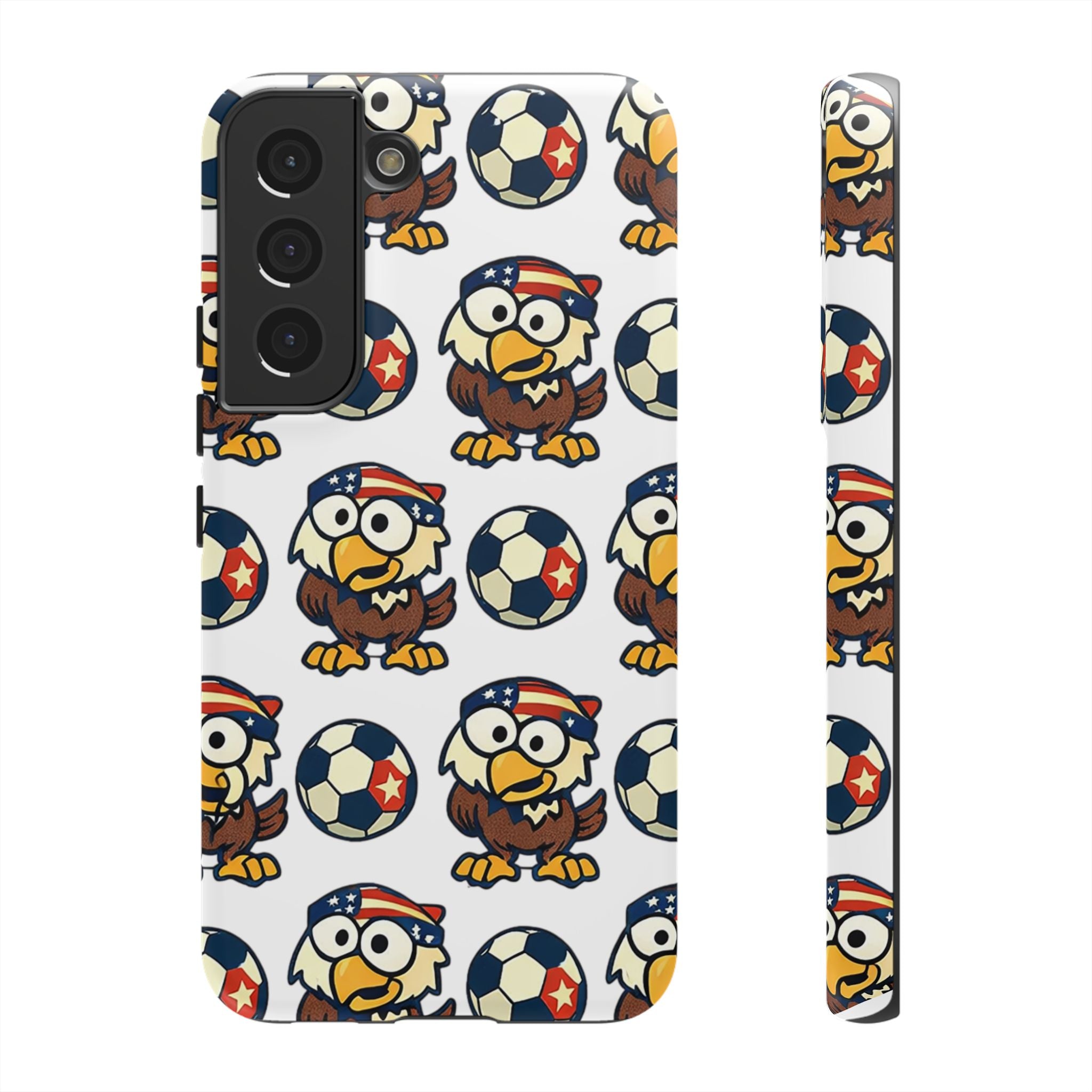Eagle Soccer Pattern Phone Case