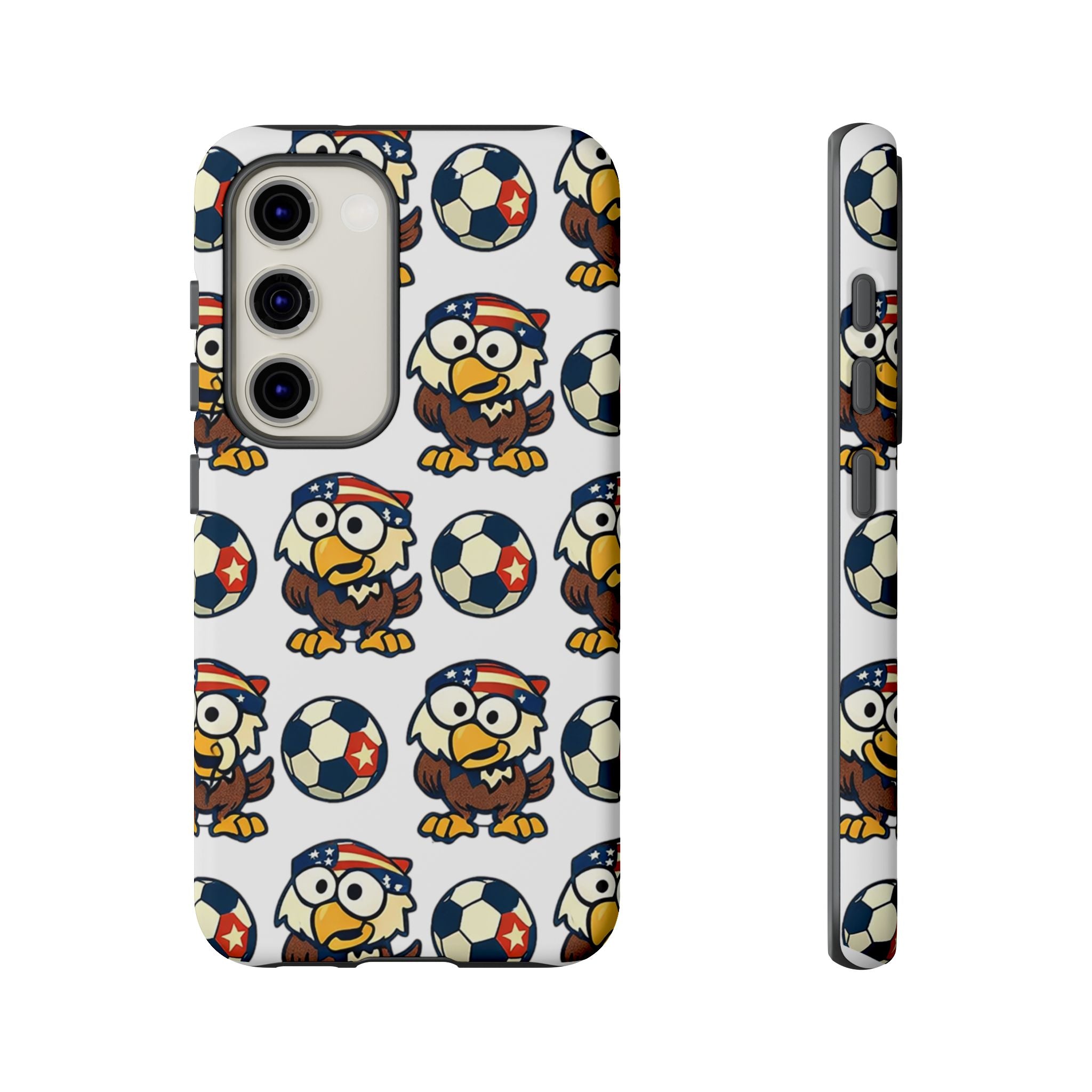 Eagle Soccer Pattern Phone Case