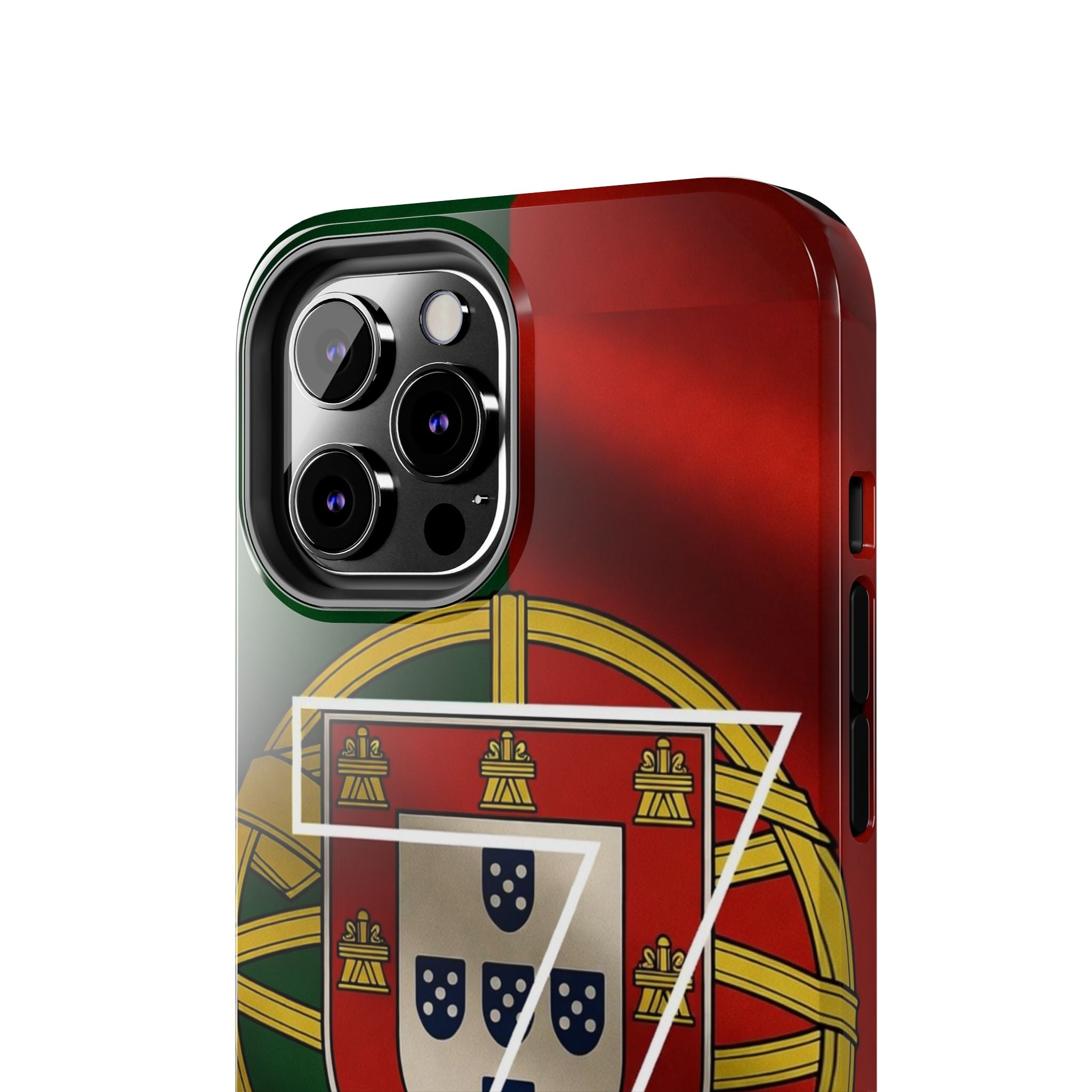 Portugal Flag Number 7 Phone Case