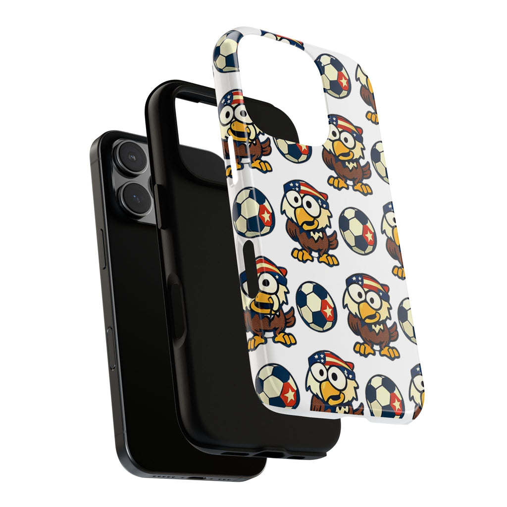 Eagle Soccer Pattern Phone Case