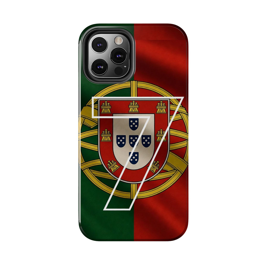 Portugal Flag Number 7 Phone Case