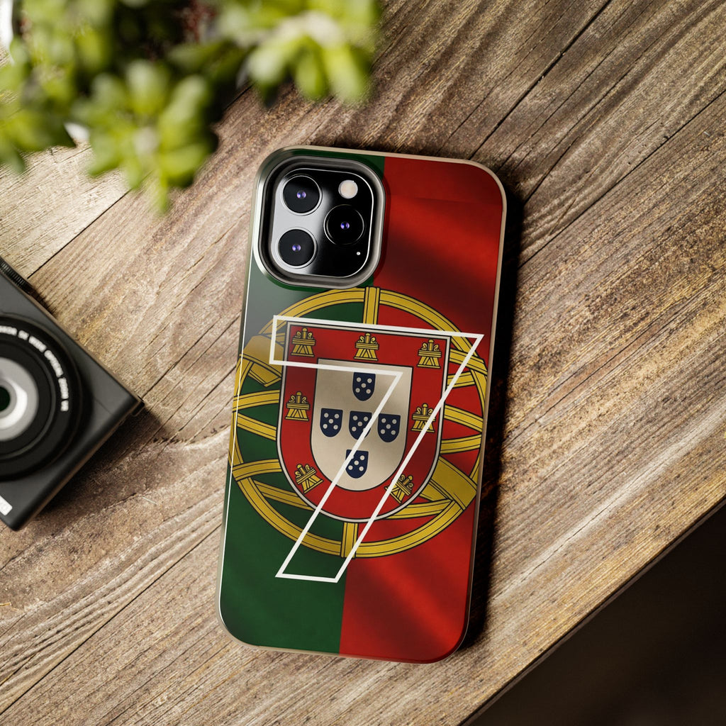 Portugal Flag Number 7 Phone Case