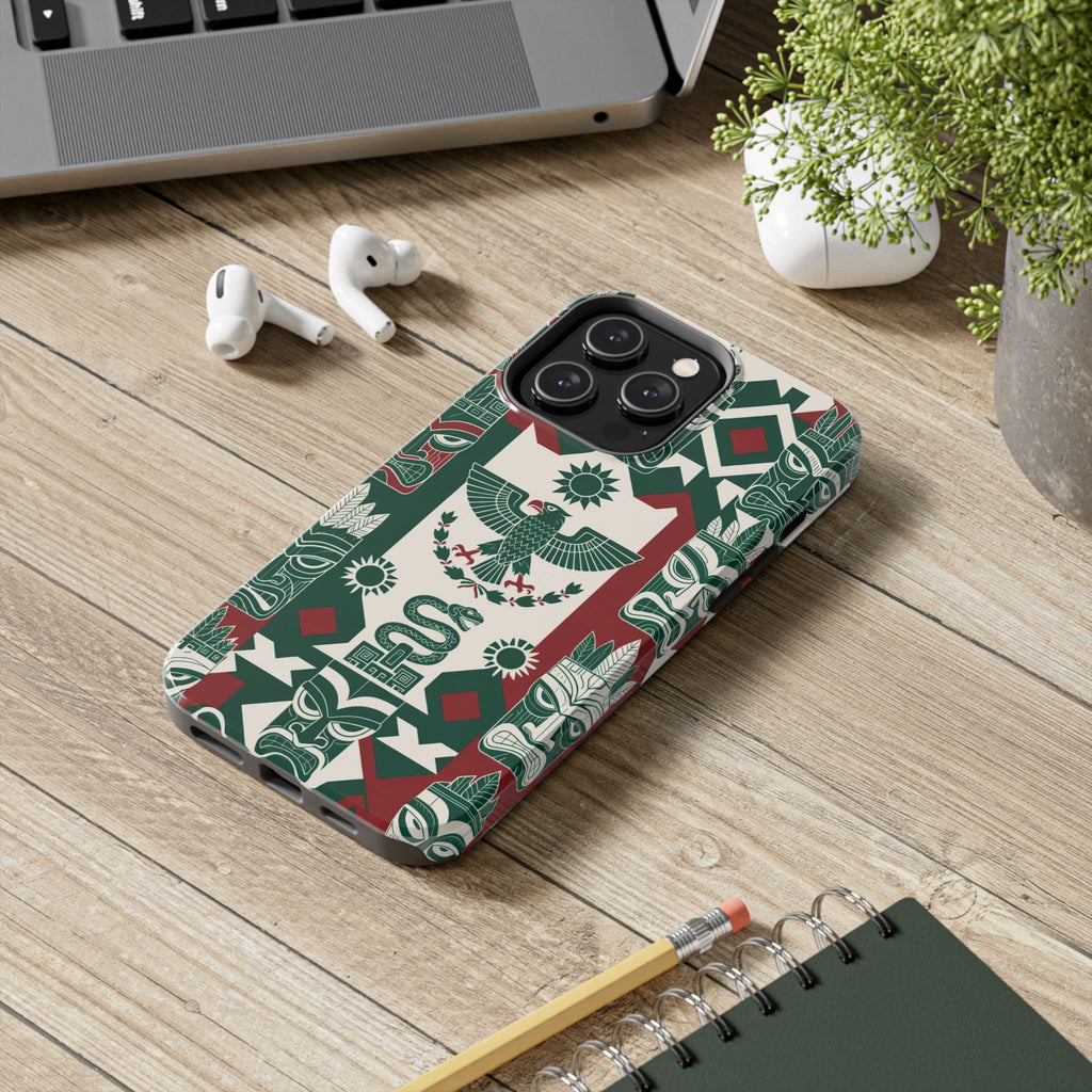 Aztec Eagle & Serpent  Phone Case