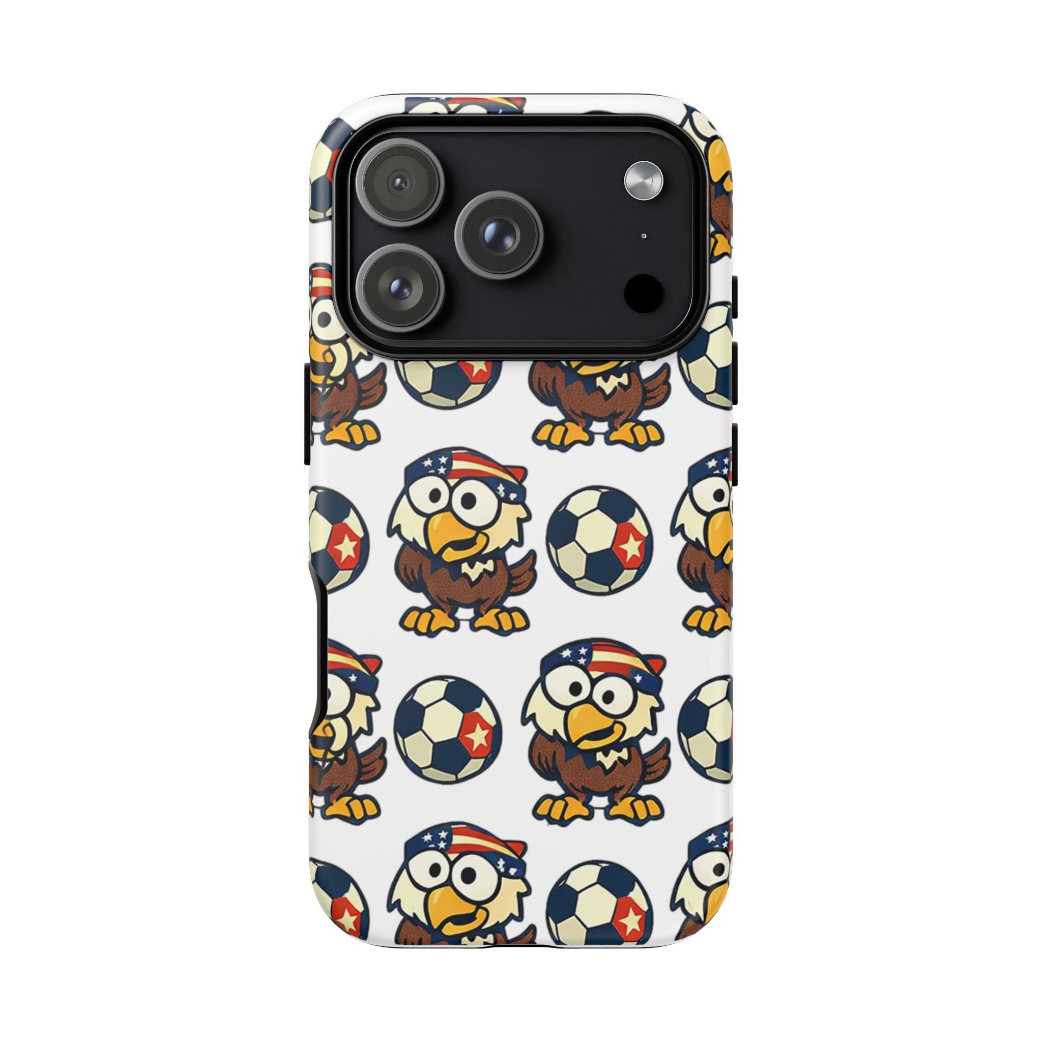 Eagle Soccer Pattern Phone Case