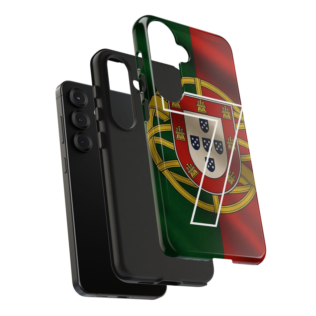 Portugal Flag Number 7 Phone Case
