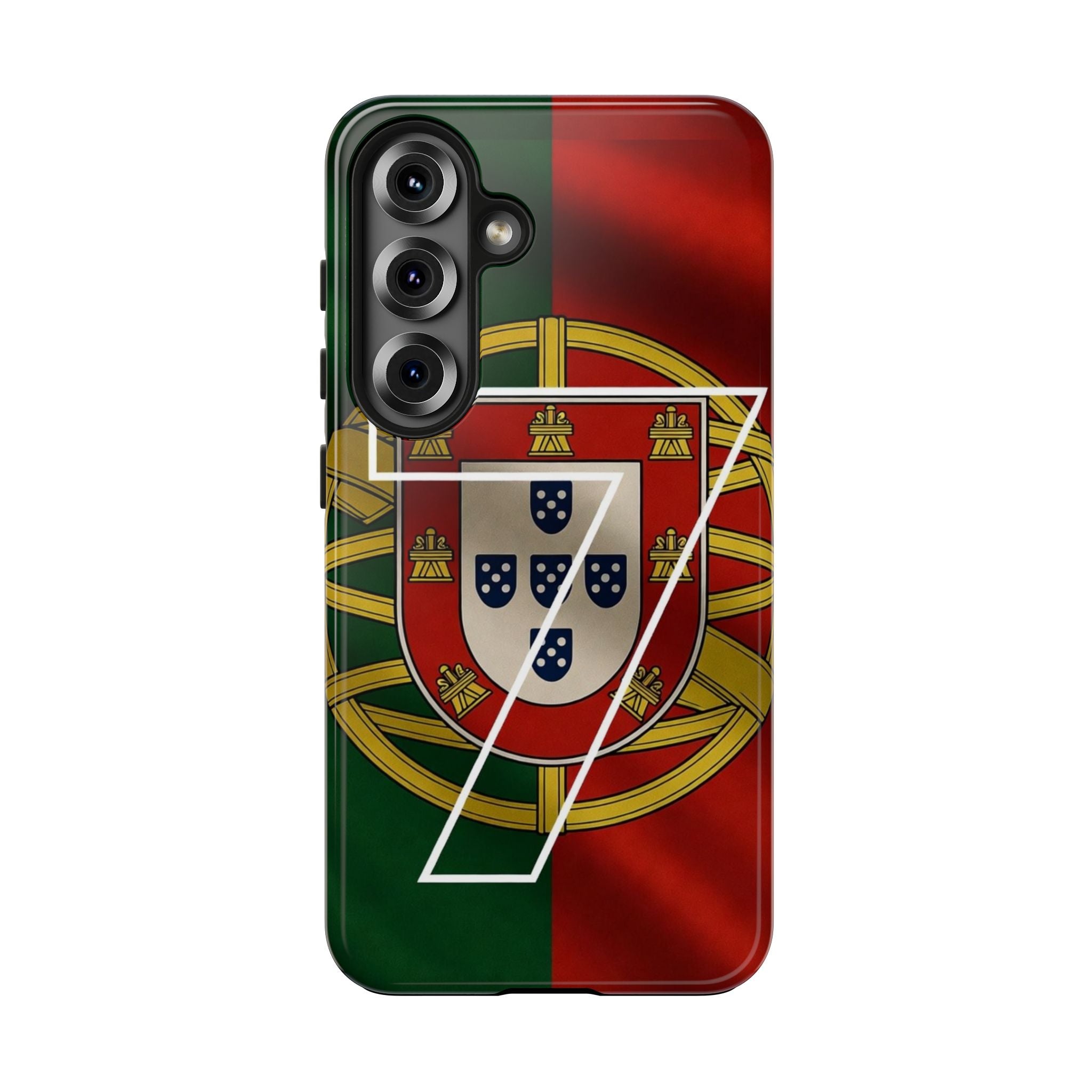 Portugal Flag Number 7 Phone Case