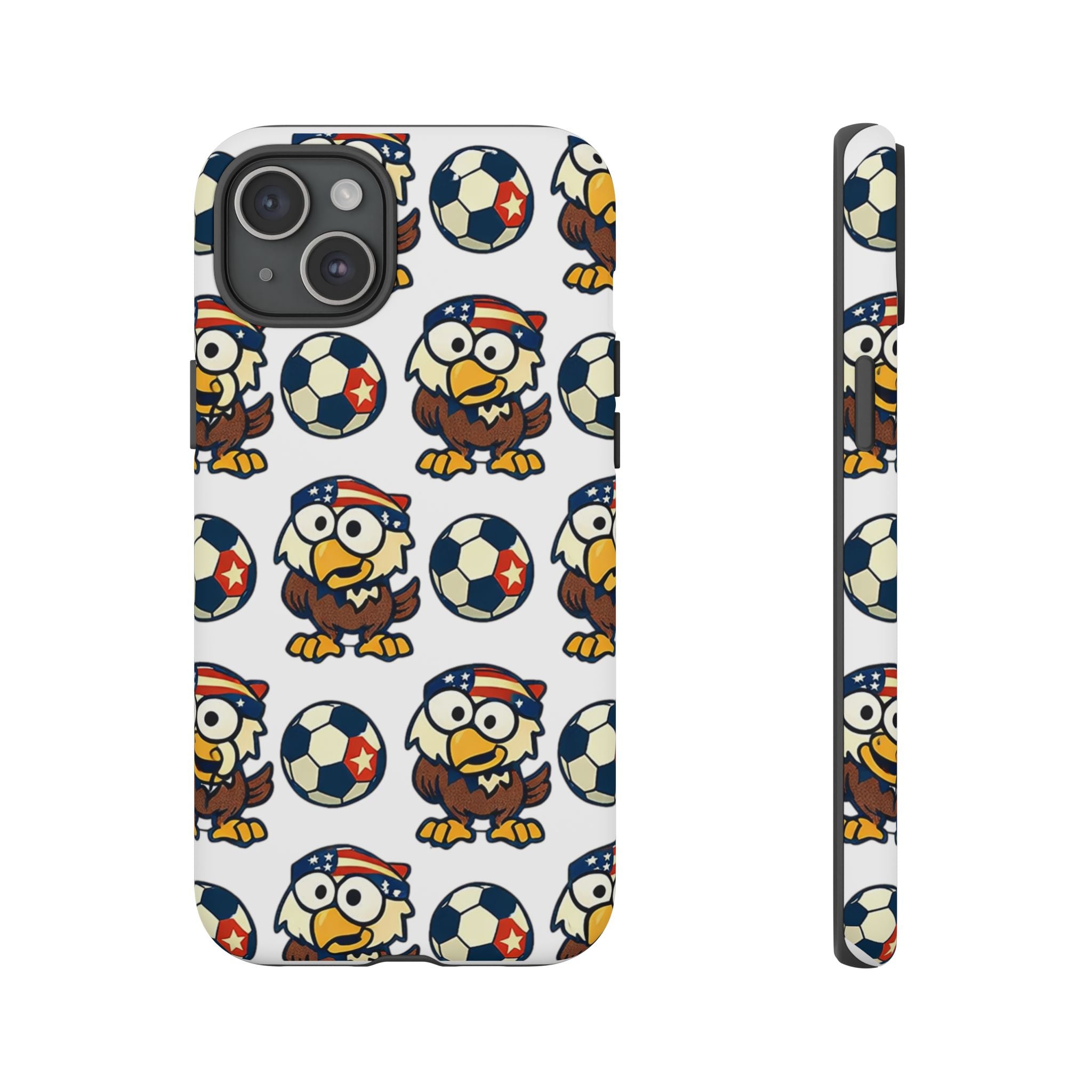 Eagle Soccer Pattern Phone Case
