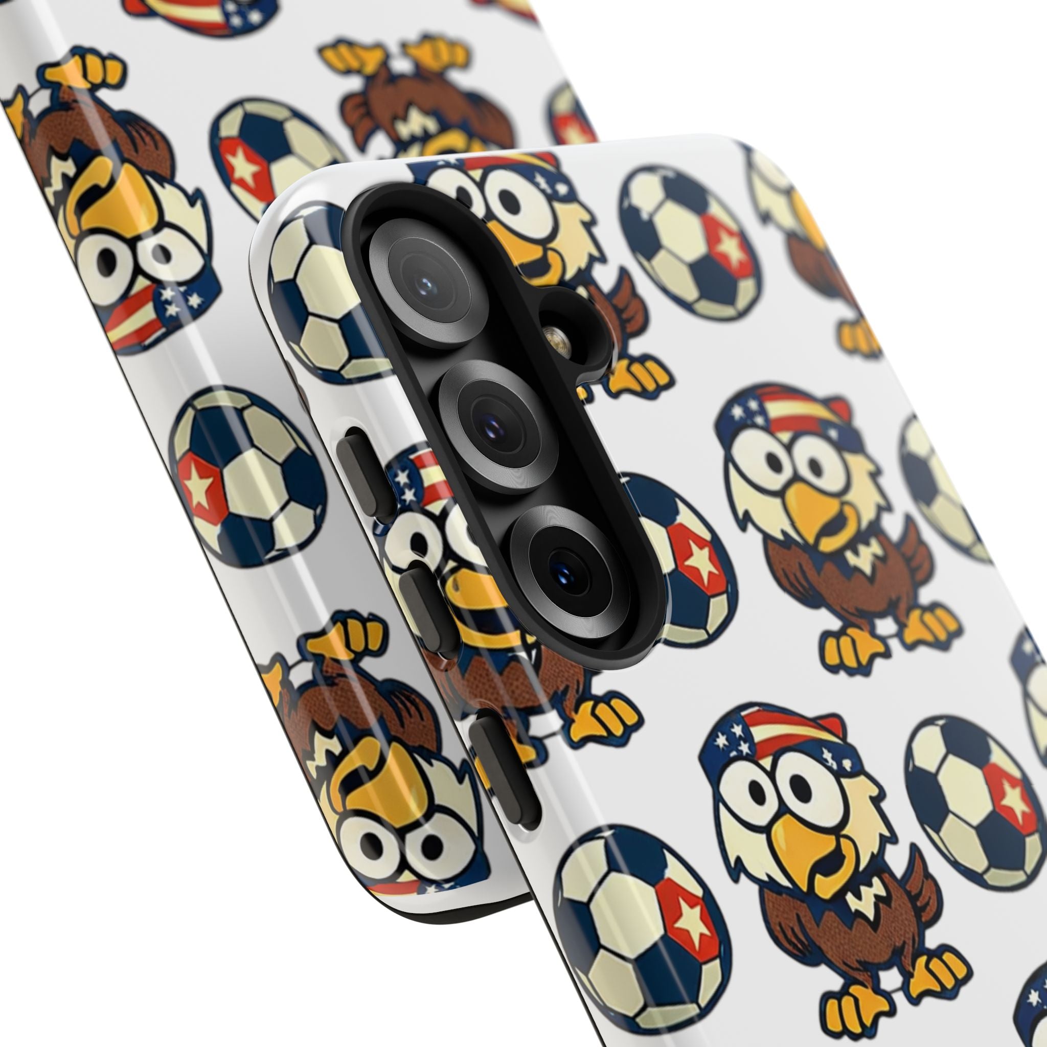 Eagle Soccer Pattern Phone Case
