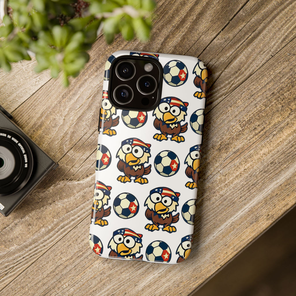 Eagle Soccer Pattern Phone Case