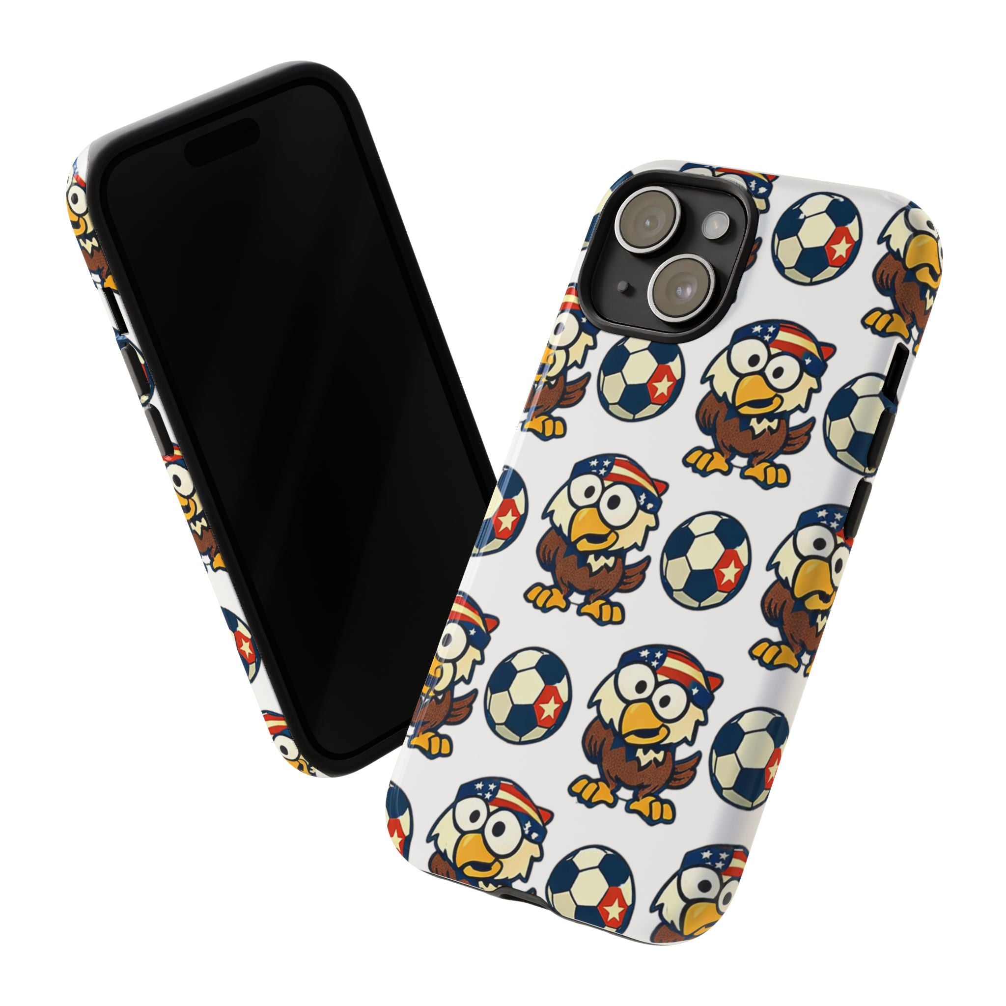 Eagle Soccer Pattern Phone Case