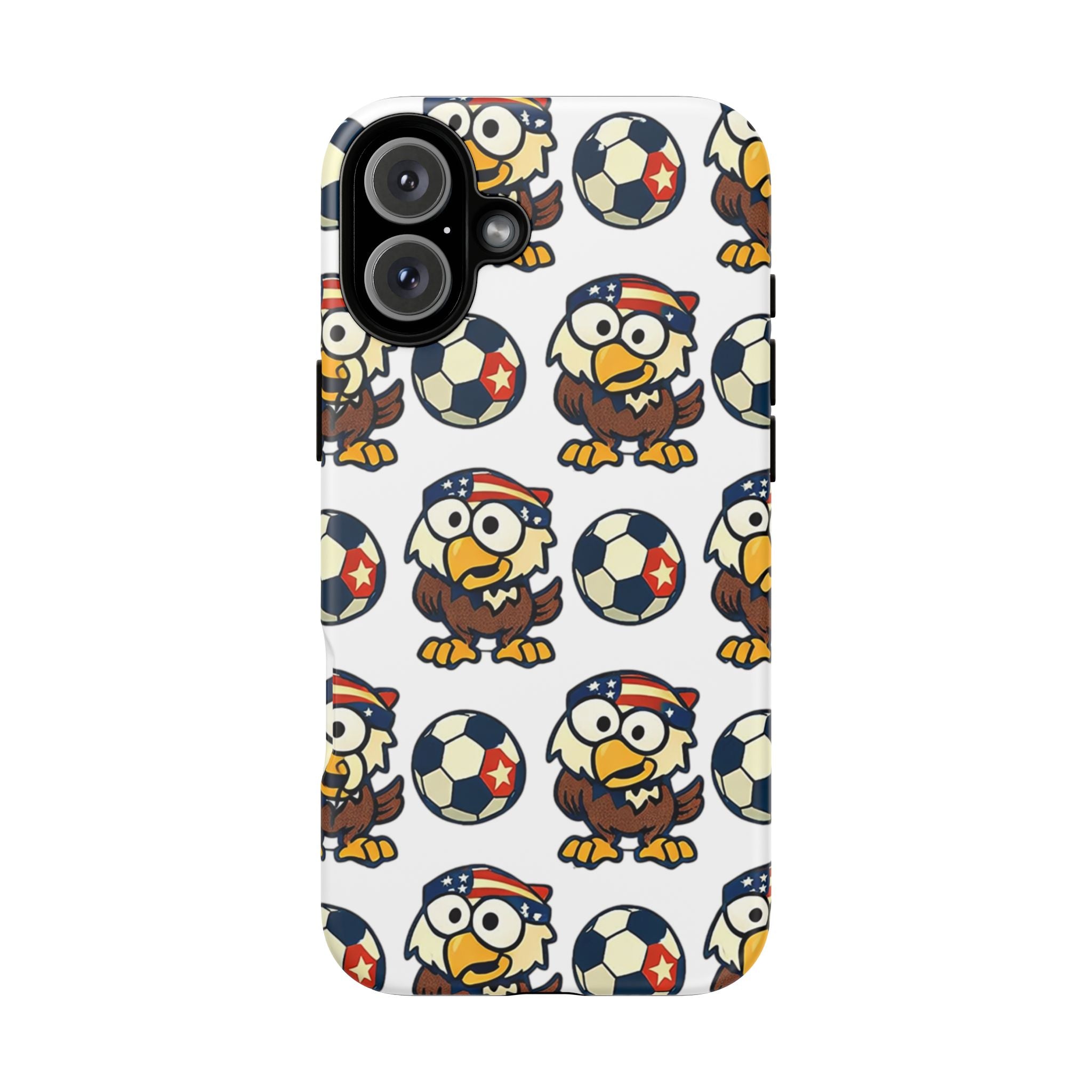 Eagle Soccer Pattern Phone Case