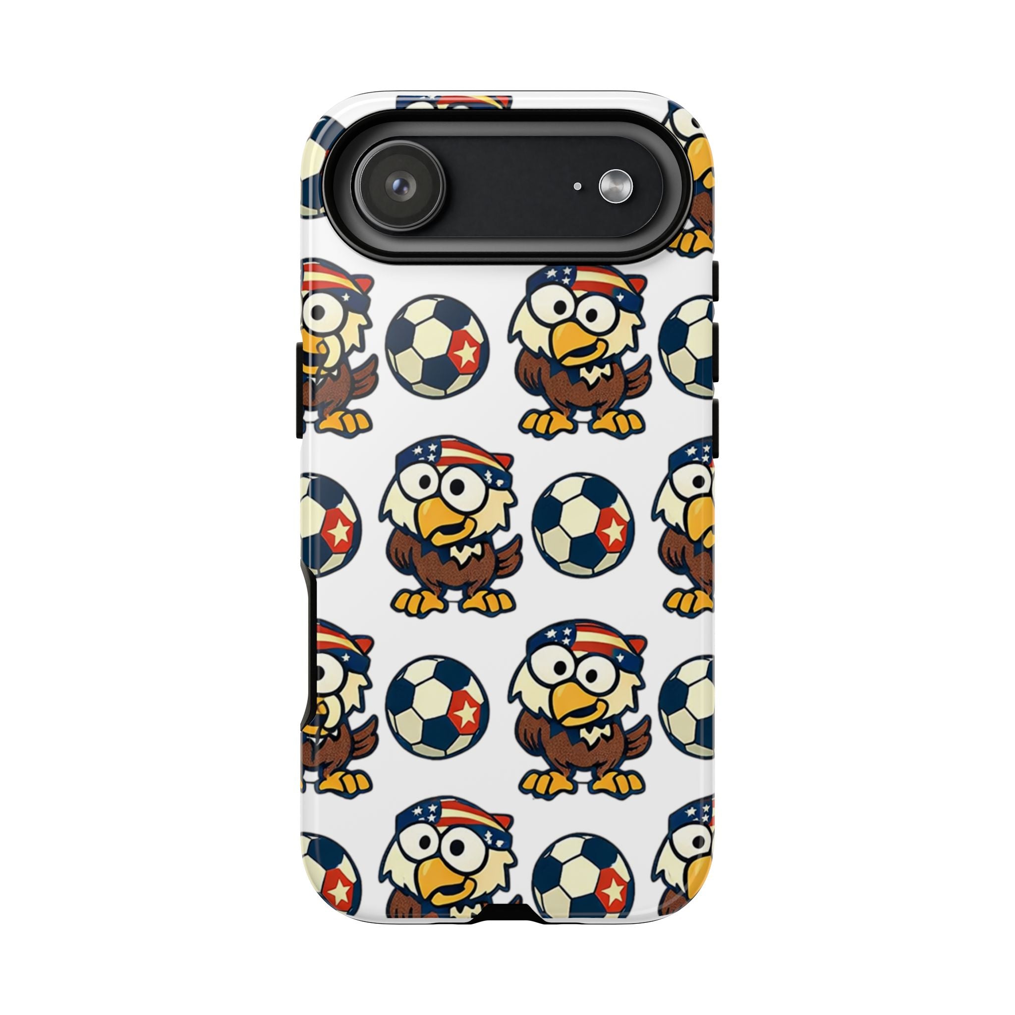 Eagle Soccer Pattern Phone Case