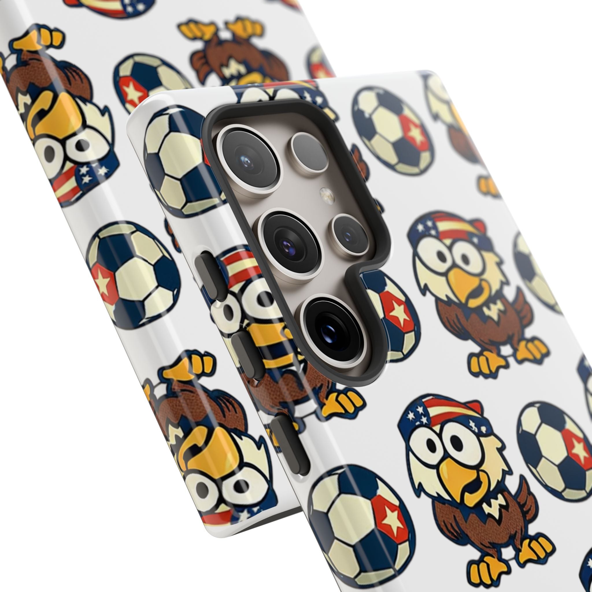 Eagle Soccer Pattern Phone Case