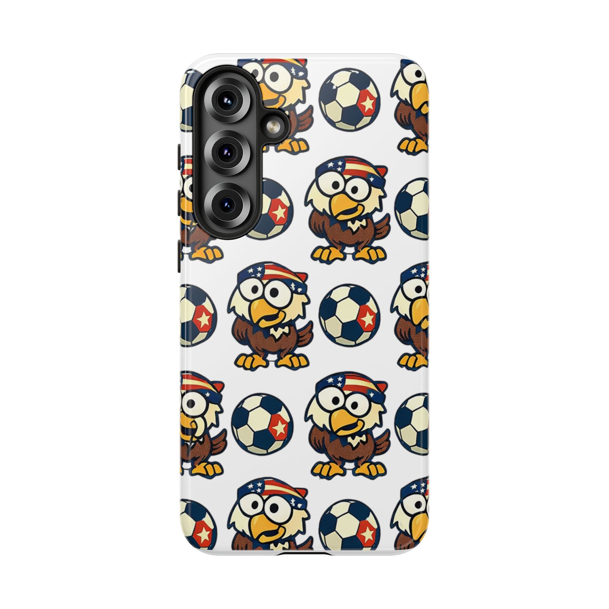 Eagle Soccer Pattern Phone Case