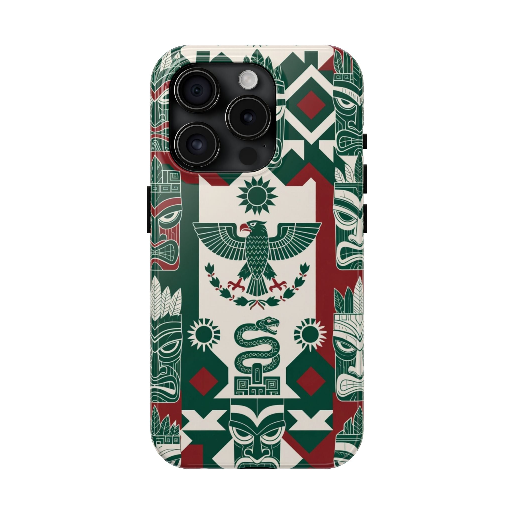 Aztec Eagle & Serpent  Phone Case