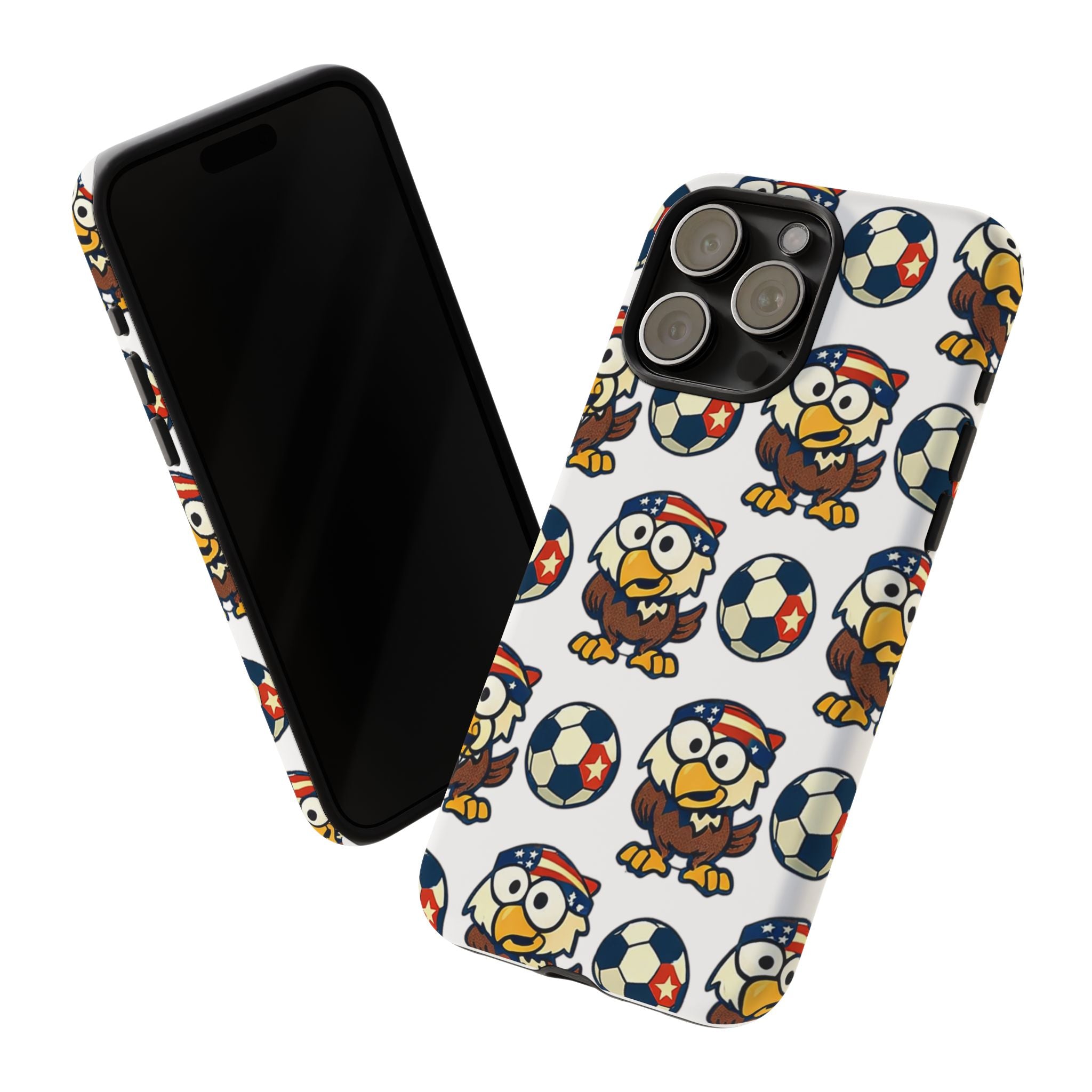 Eagle Soccer Pattern Phone Case