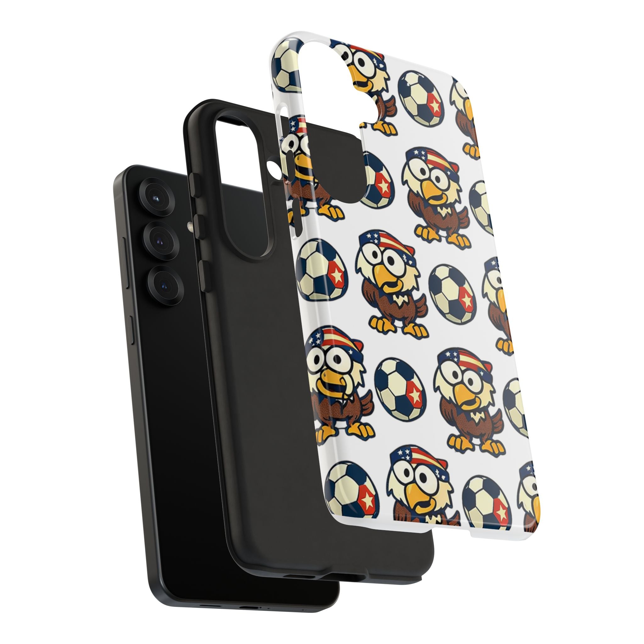 Eagle Soccer Pattern Phone Case