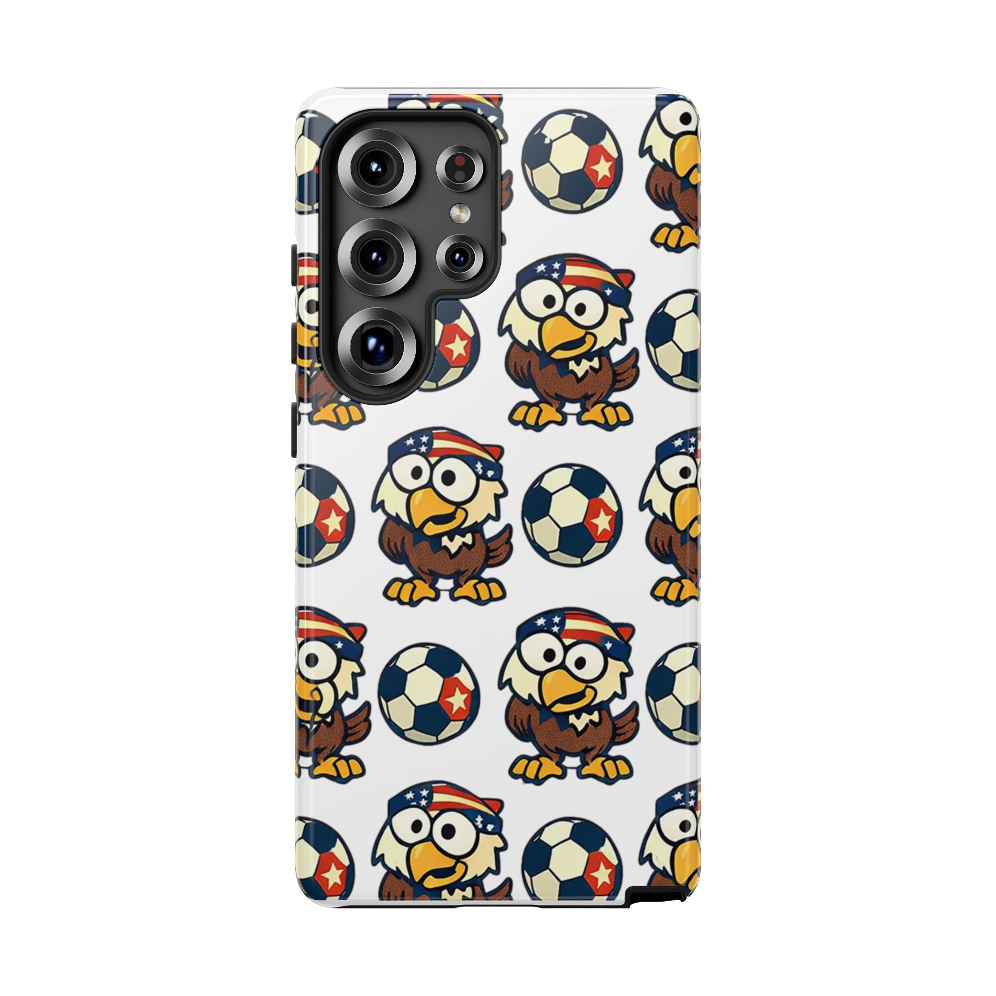 Eagle Soccer Pattern Phone Case