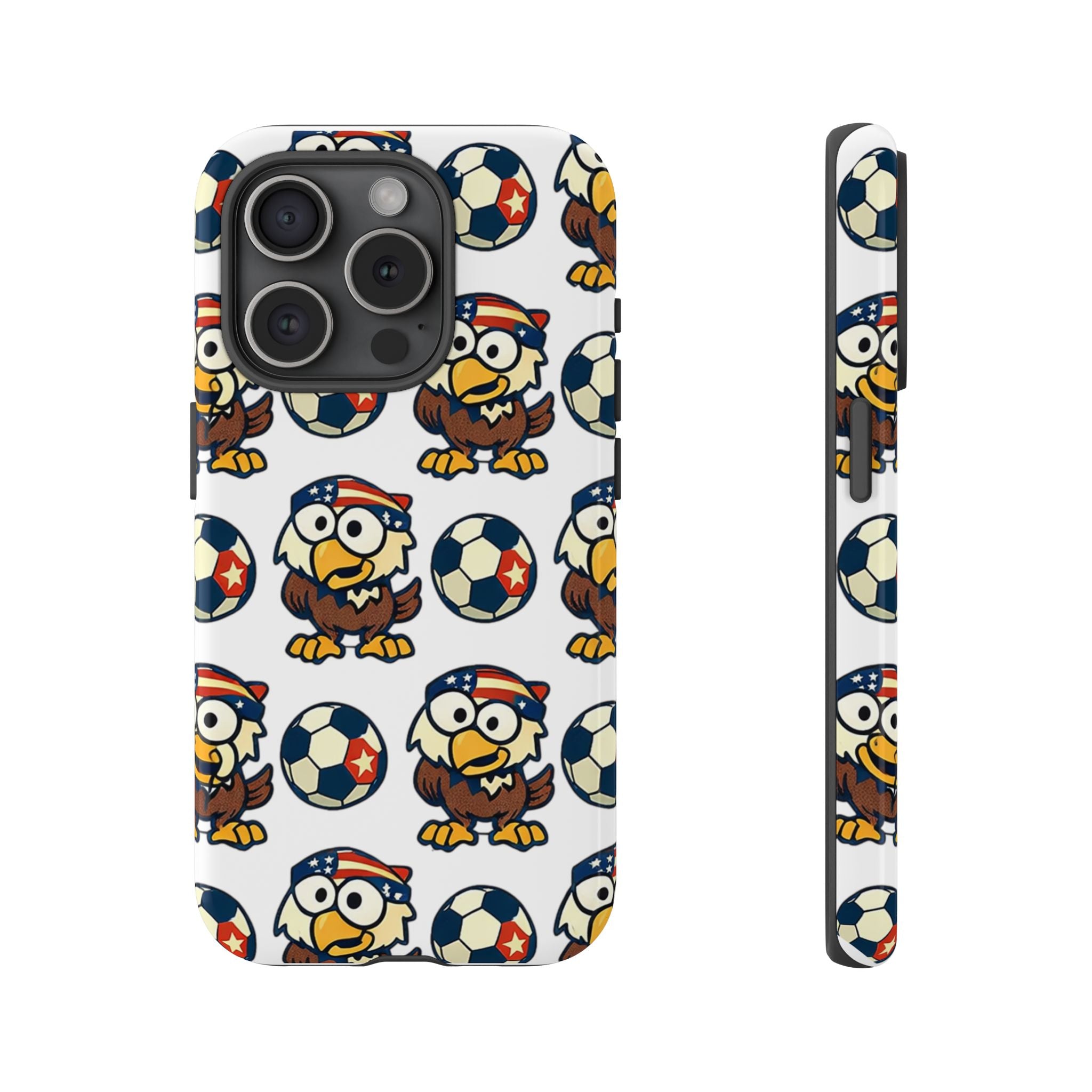 Eagle Soccer Pattern Phone Case