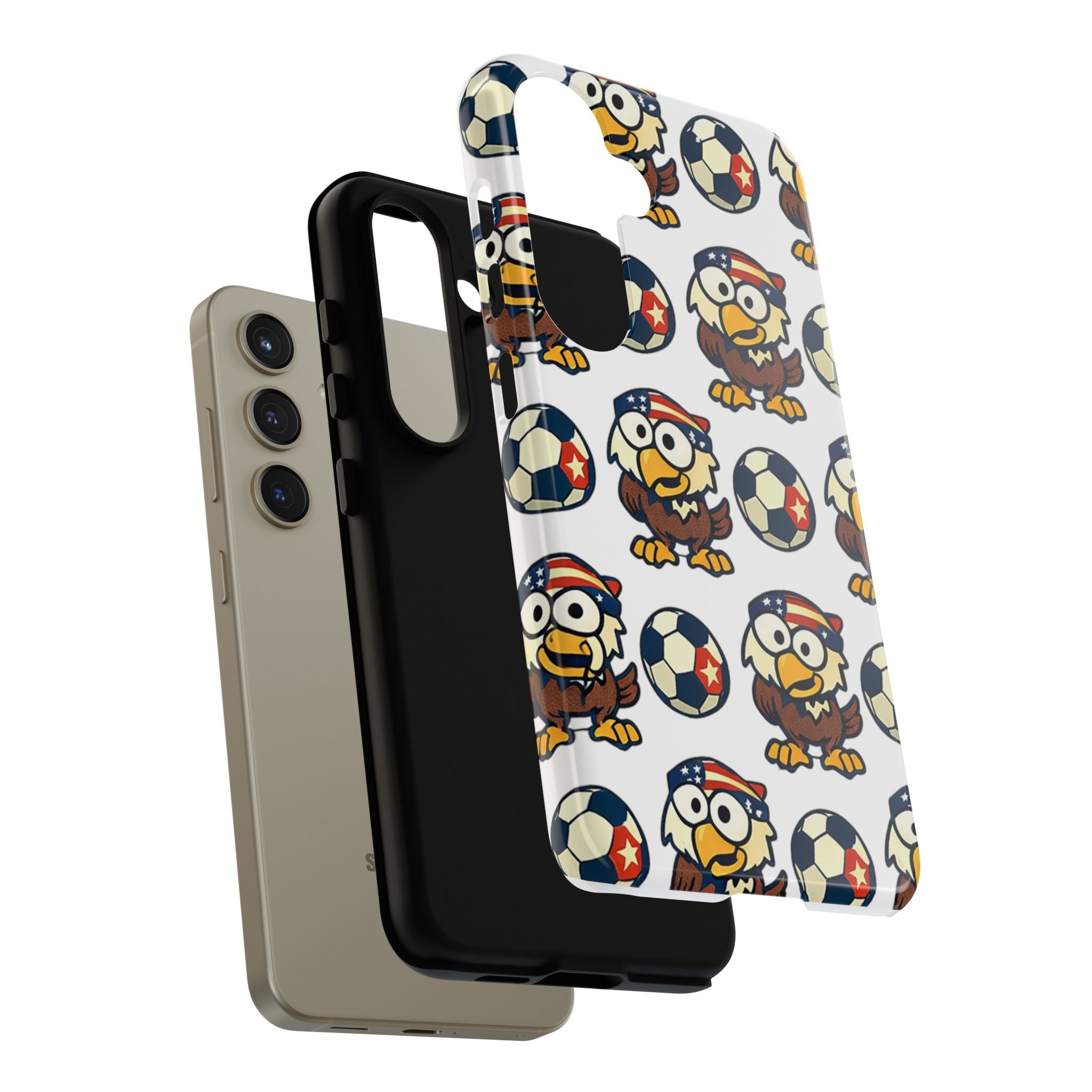 Eagle Soccer Pattern Phone Case