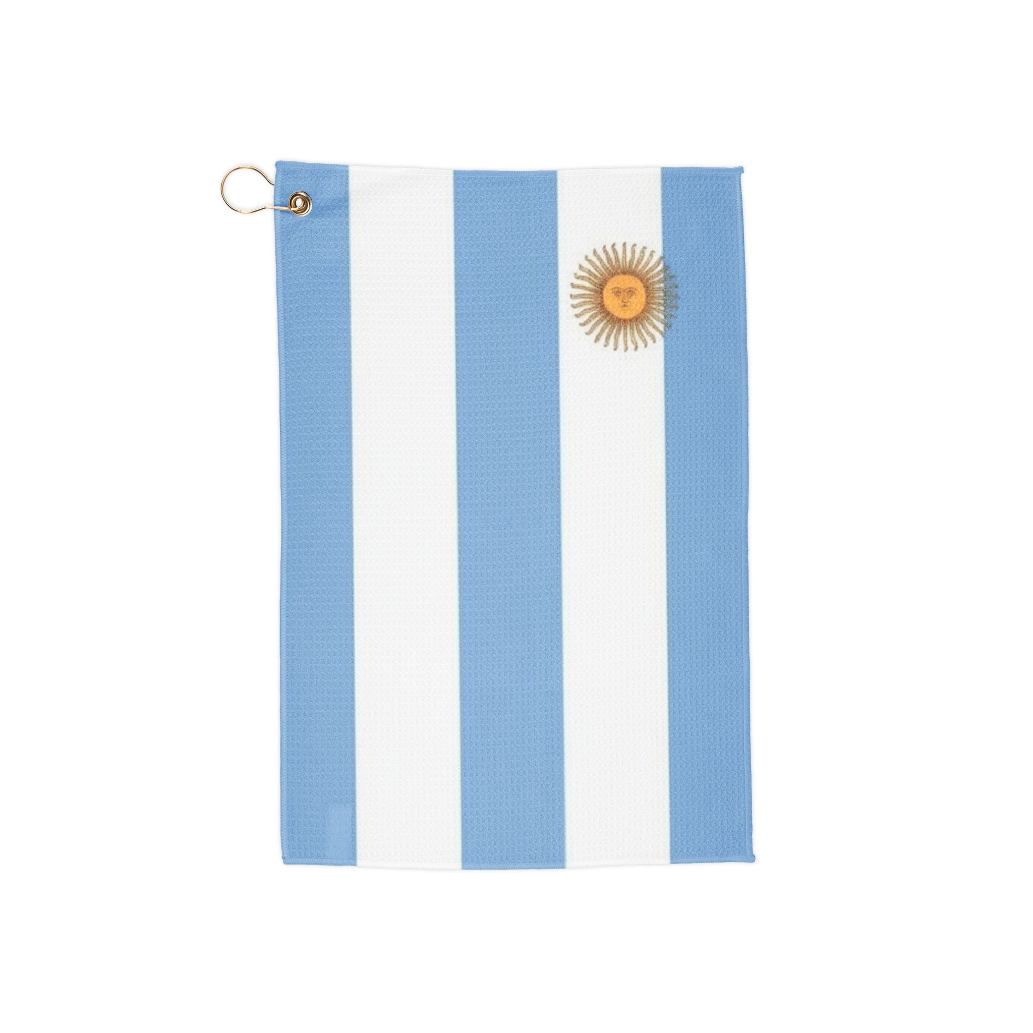 Argentina Flag Golf Towel