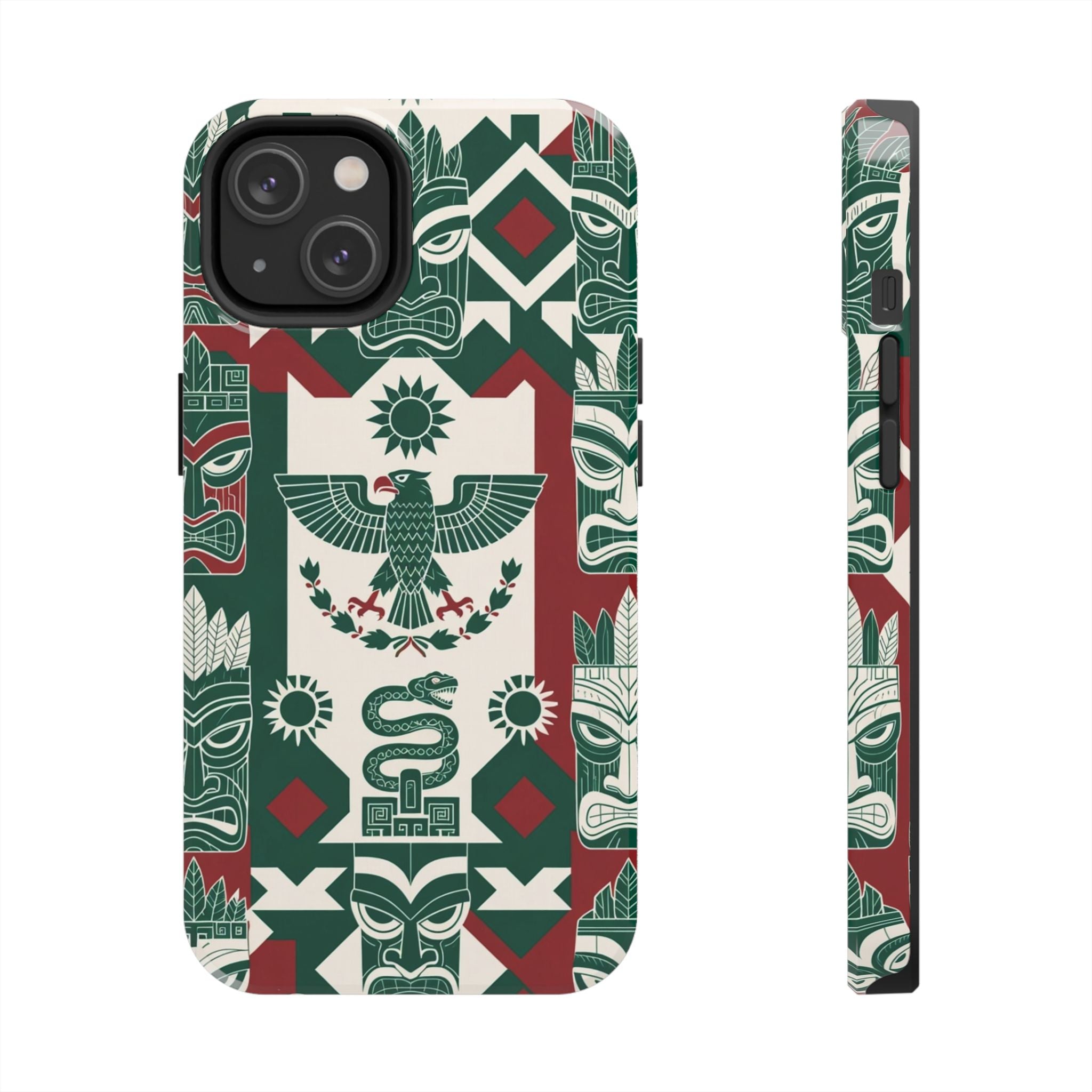 Aztec Eagle & Serpent  Phone Case