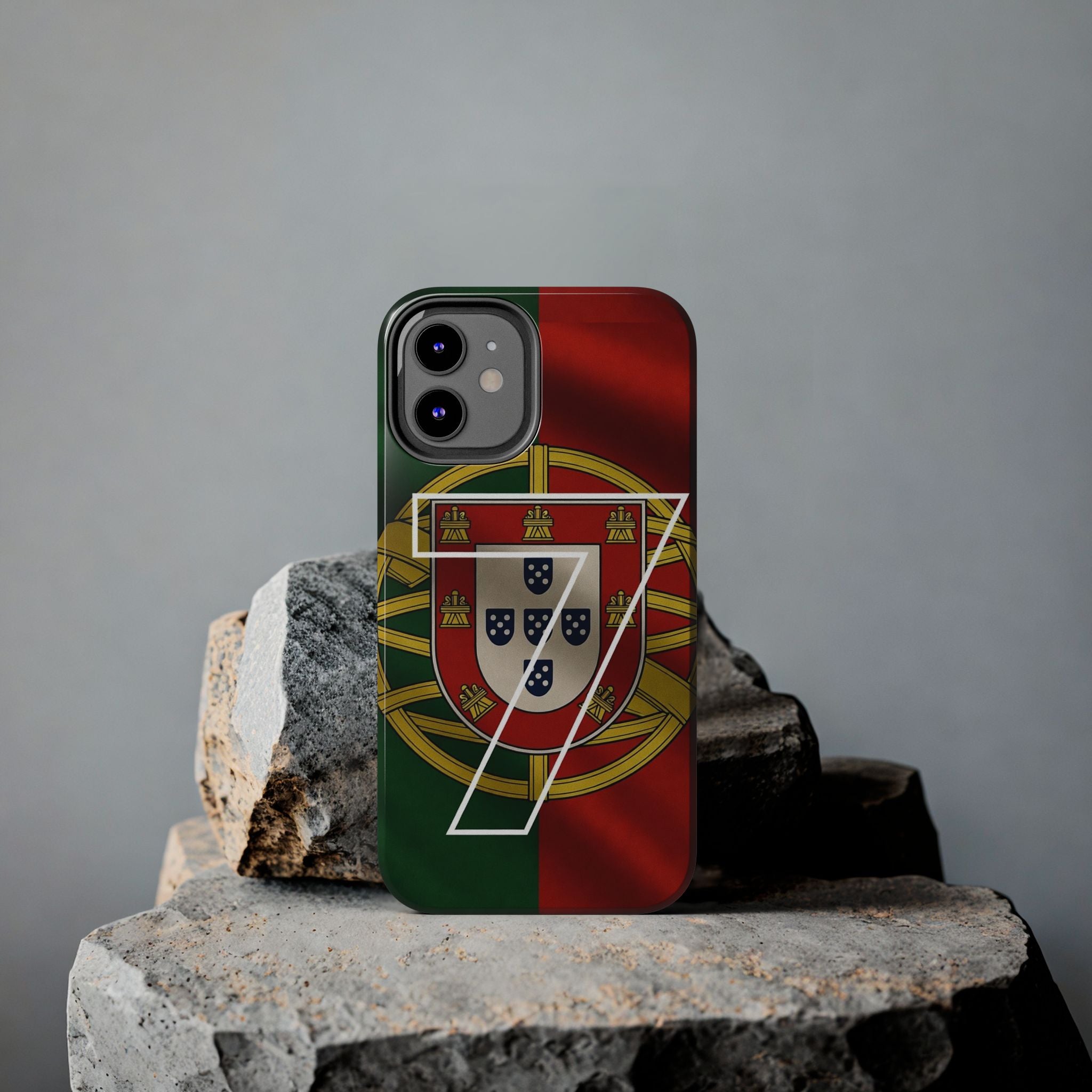 Portugal Flag Number 7 Phone Case