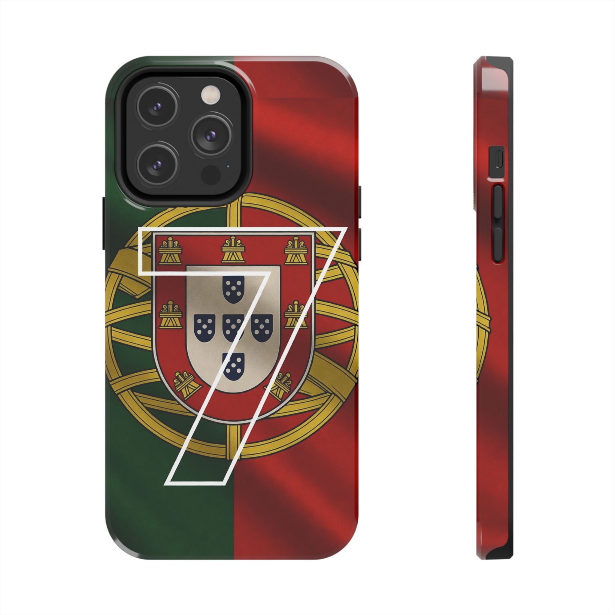 Portugal Flag Number 7 Phone Case