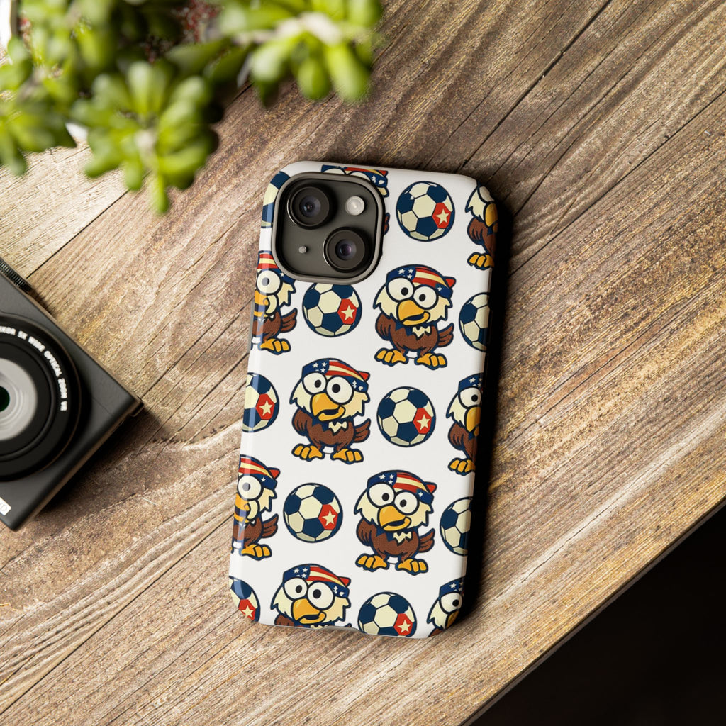 Eagle Soccer Pattern Phone Case