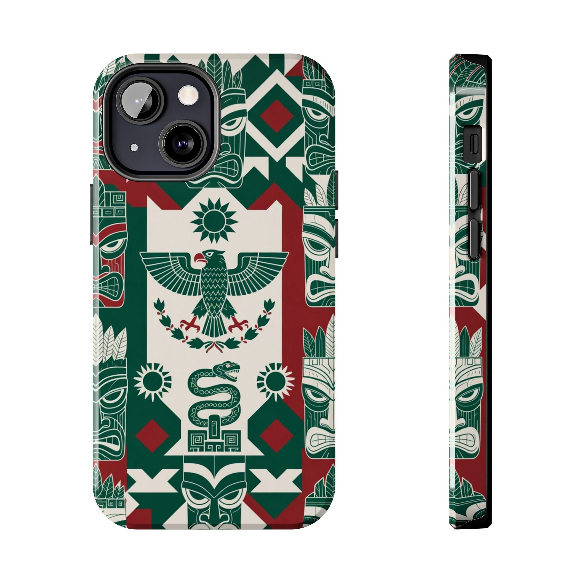 Aztec Eagle & Serpent  Phone Case