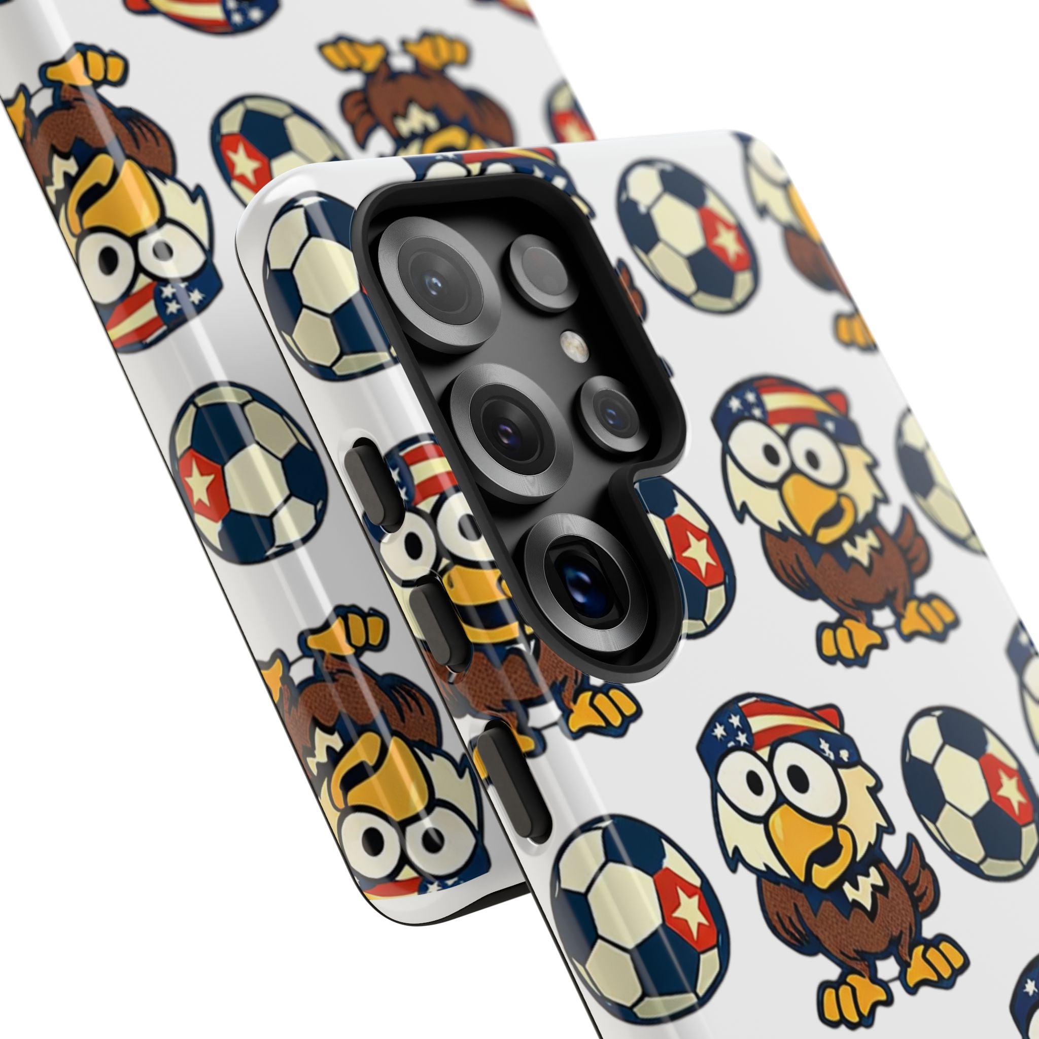 Eagle Soccer Pattern Phone Case