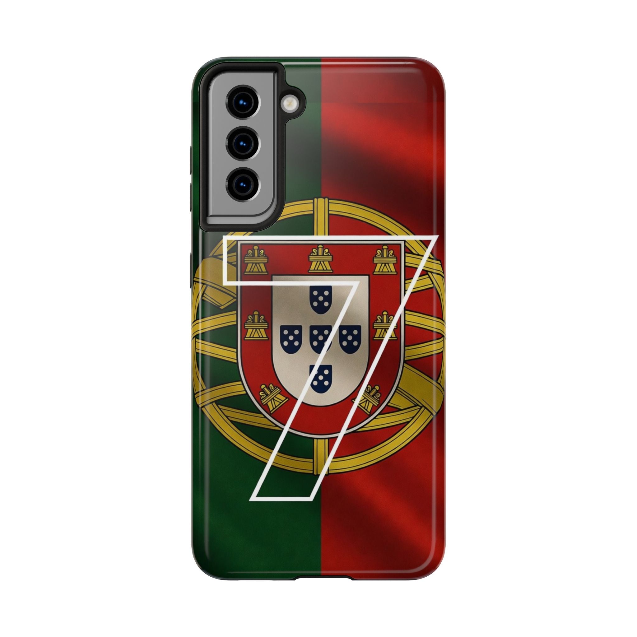 Portugal Flag Number 7 Phone Case