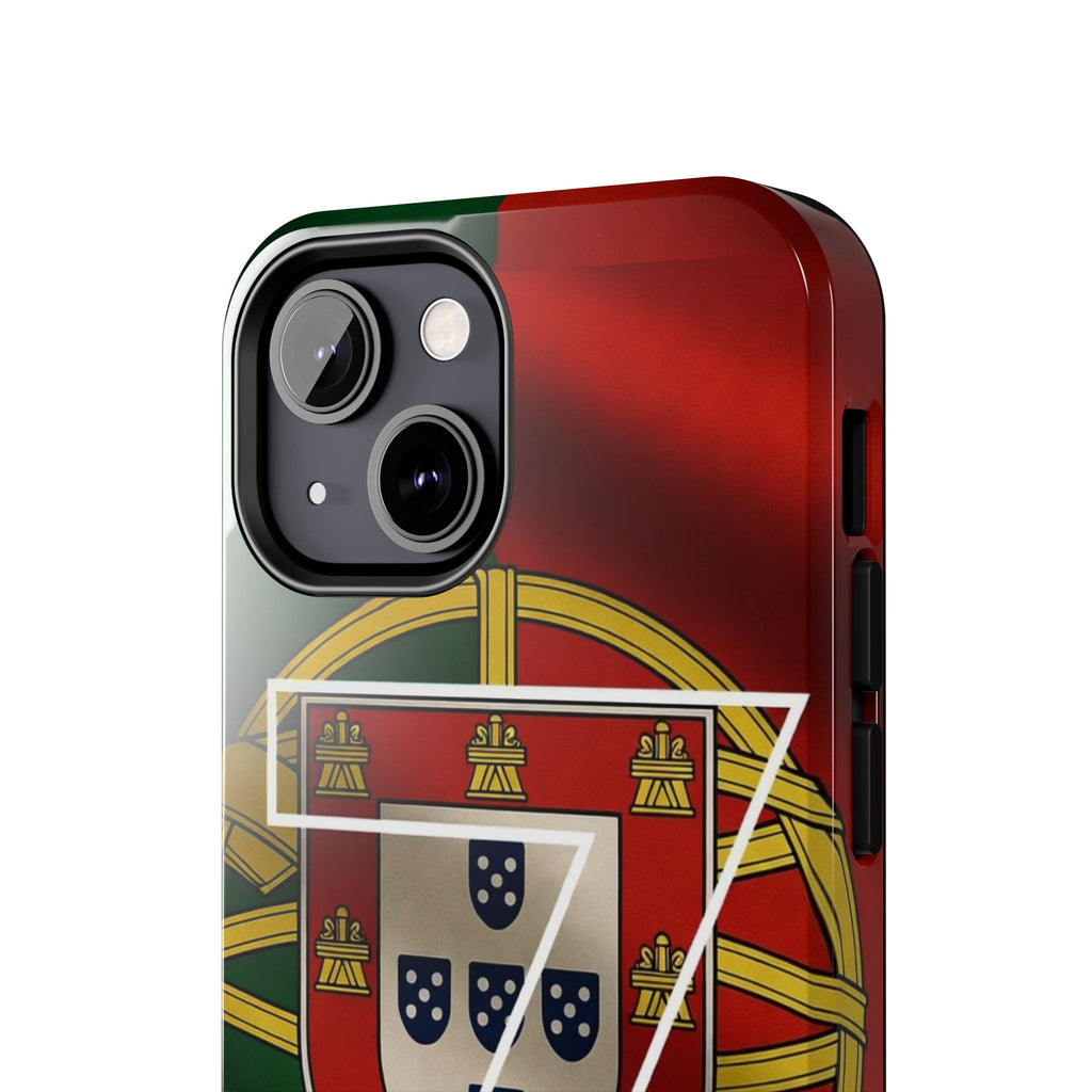 Portugal Flag Number 7 Phone Case
