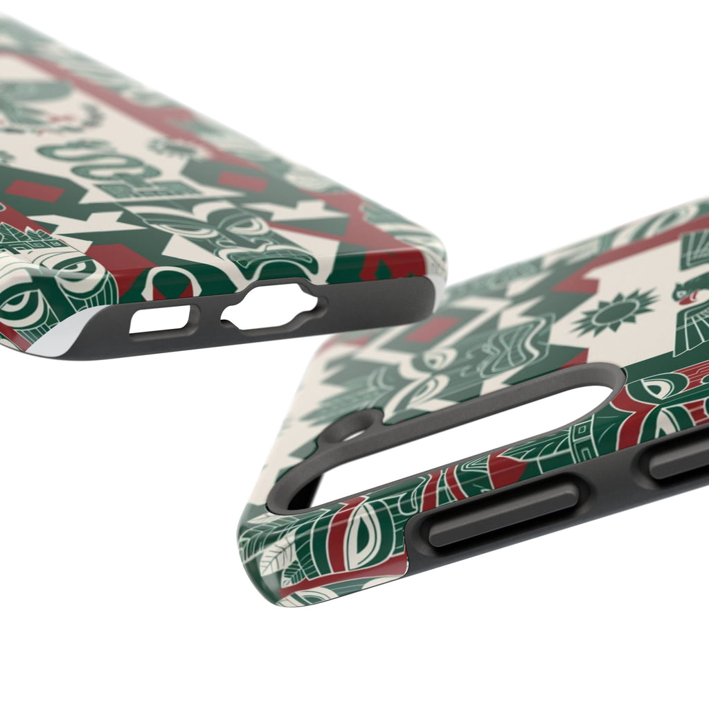 Aztec Eagle & Serpent  Phone Case