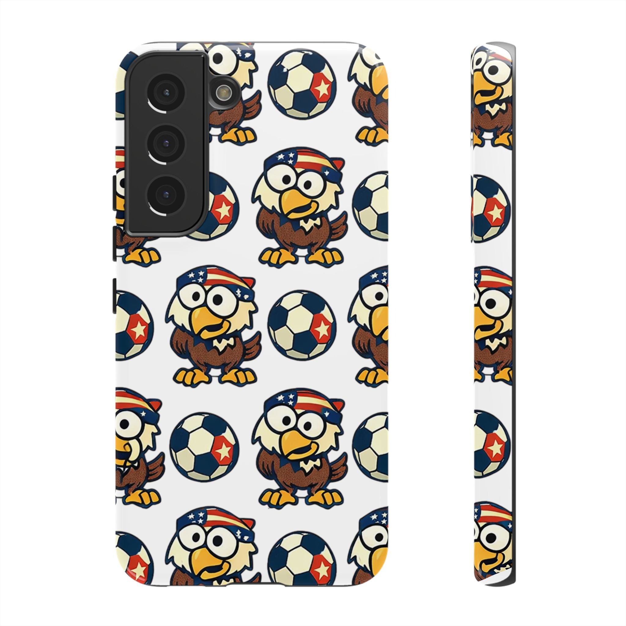 Eagle Soccer Pattern Phone Case