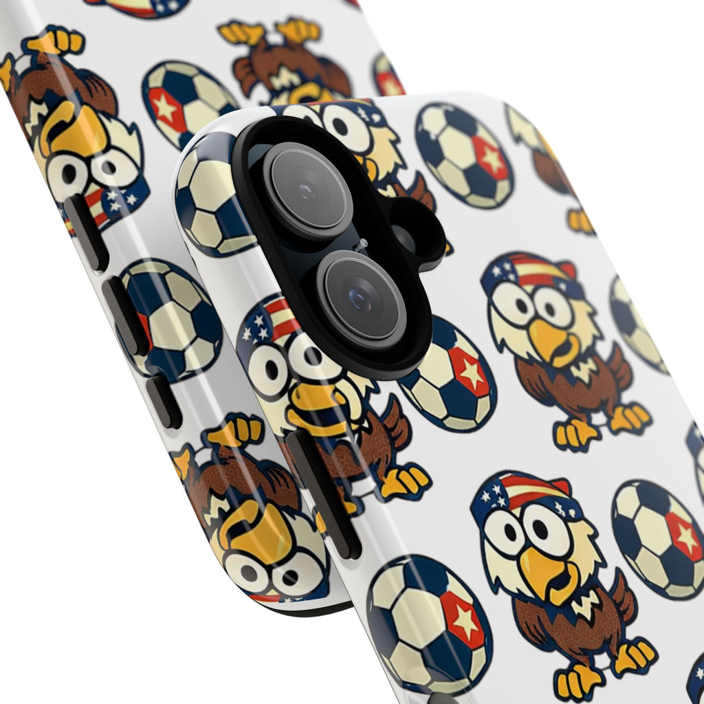 Eagle Soccer Pattern Phone Case