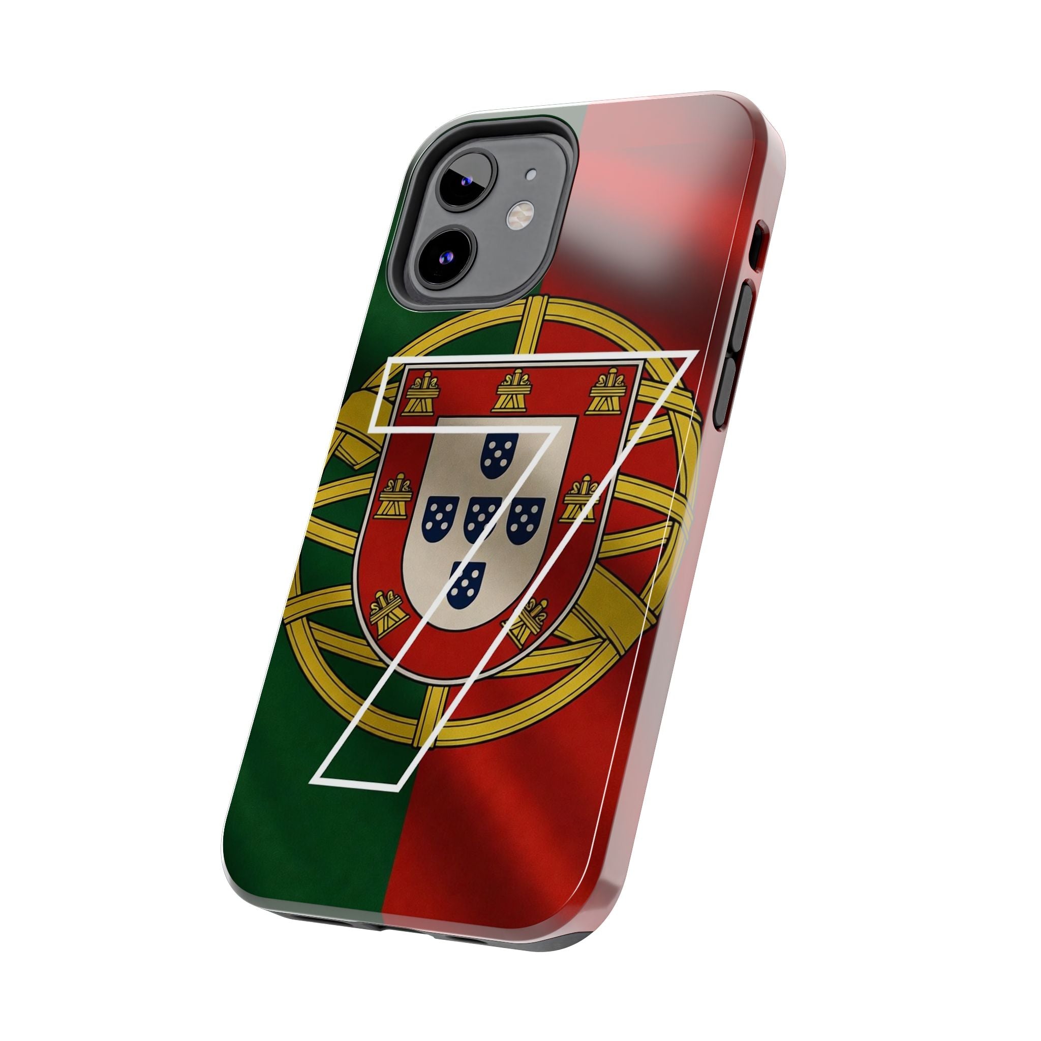 Portugal Flag Number 7 Phone Case