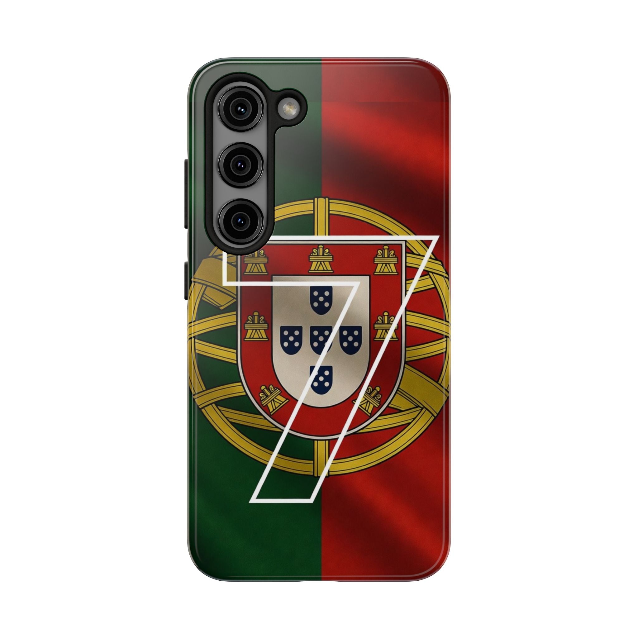 Portugal Flag Number 7 Phone Case
