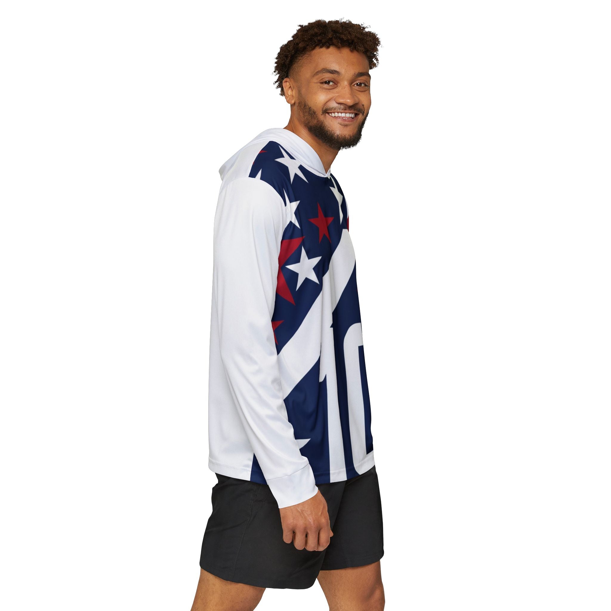 Patriotic #10 Warmup Hoodie